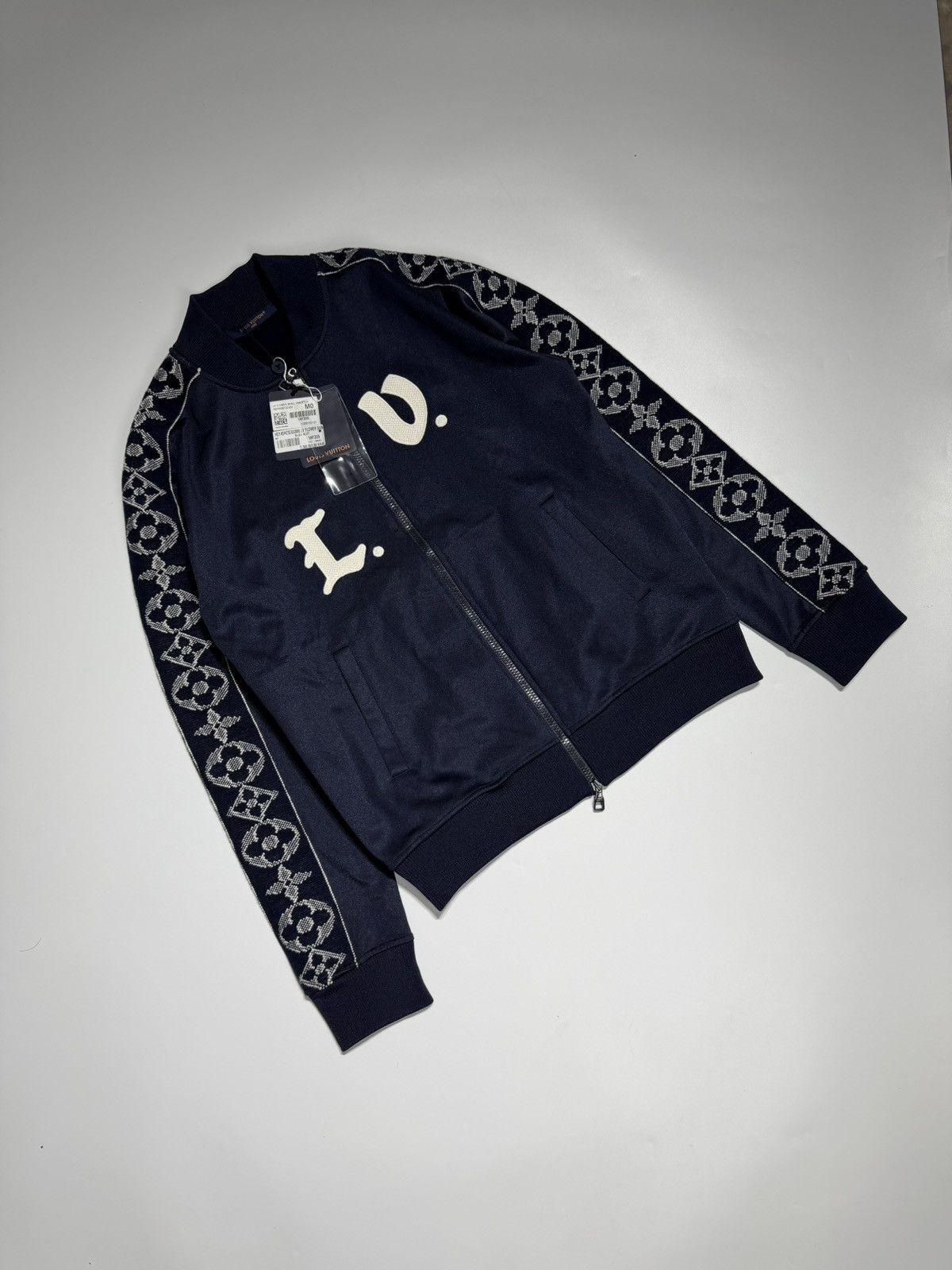 Louis Vuitton Louis Vuitton Flower Band Tracktop Blue Size US M / EU 48-50 / 2 - 1 Thumbnail