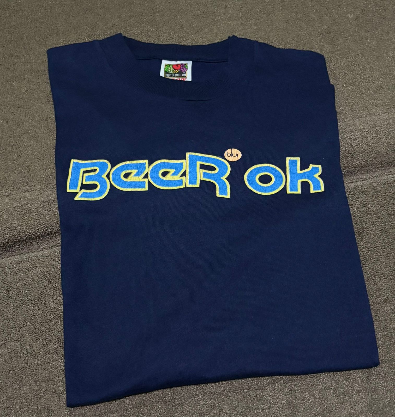 Vintage Vtg 1995 Blur Shirt Britpop suede oasis radiohead Size US L / EU 52-54 / 3 - 1 Thumbnail