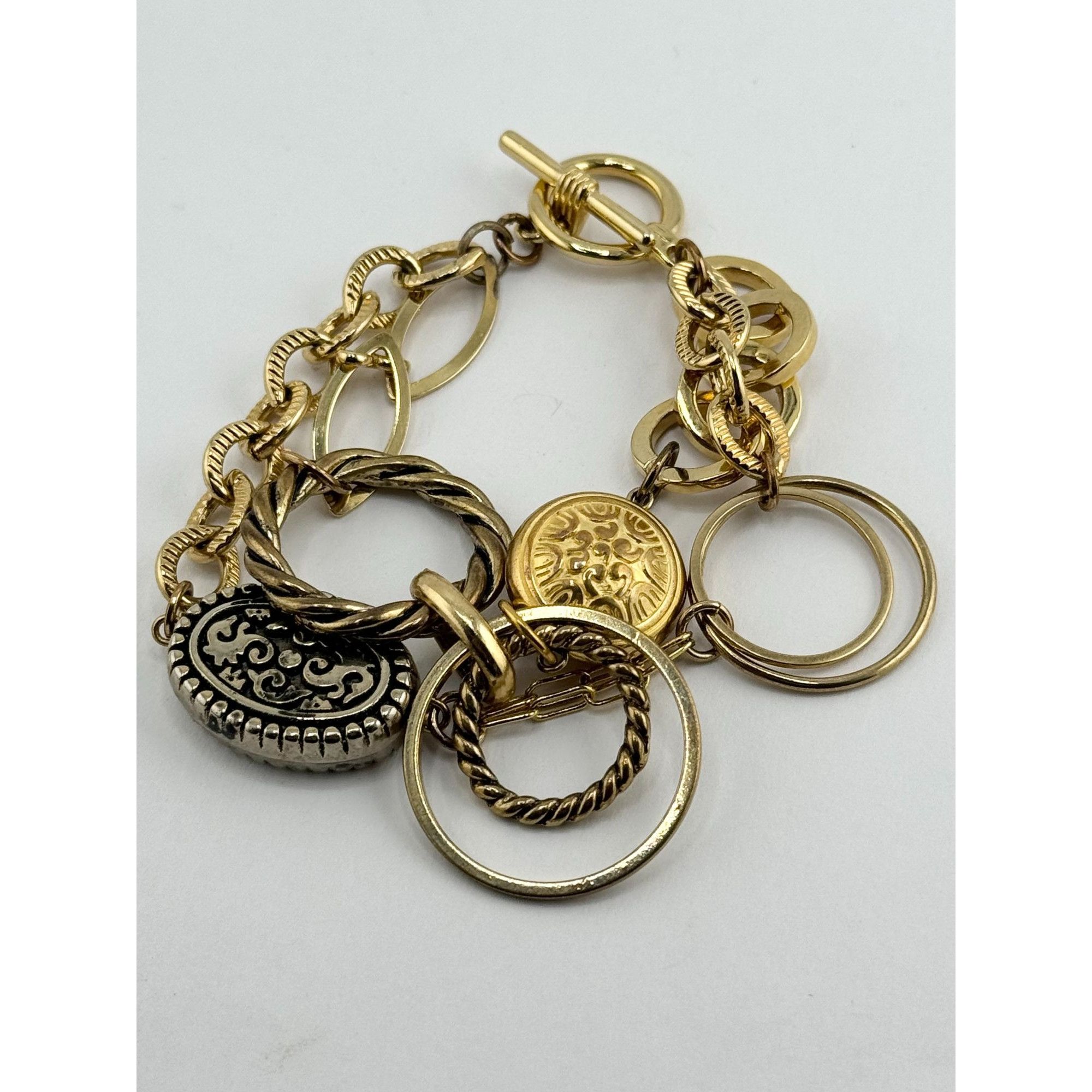 Vintage Vintage multi chain bracelet Size ONE SIZE - 1 Thumbnail