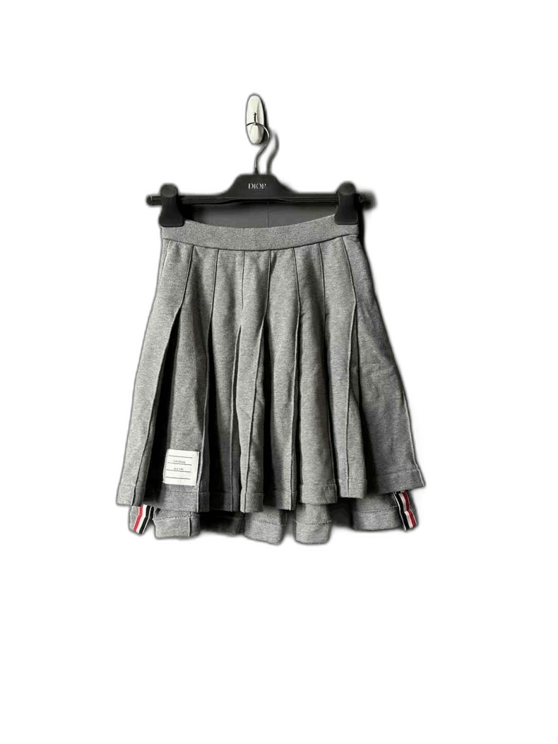 Thom Browne Thom Browne Gray Pleated Skirt Size 36" / US 14 / IT 50 - 1 Thumbnail