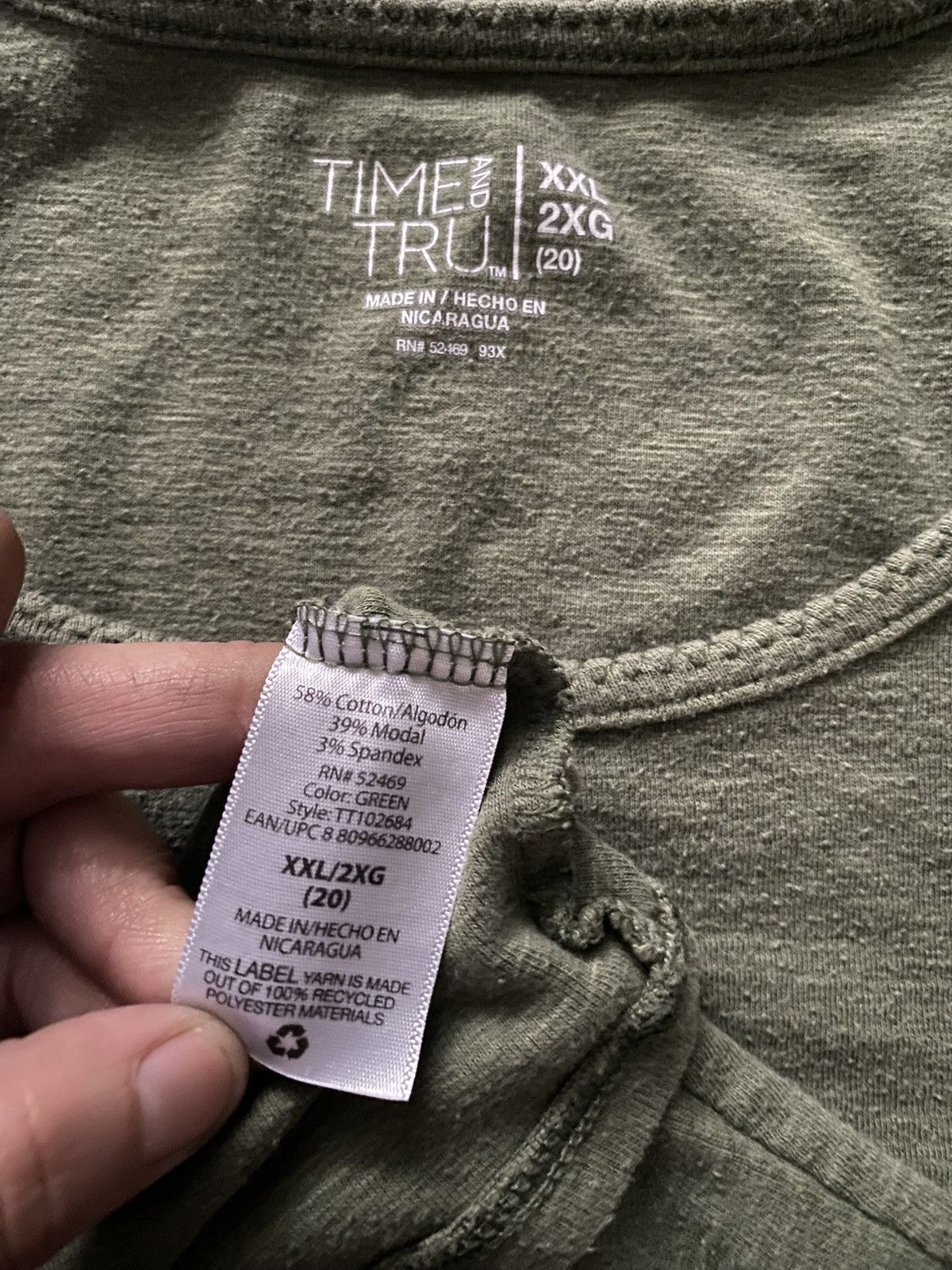 Vintage Time & Tru (Size: 2x) Size XXL / US 16-18 / IT 52-54 - 2 Thumbnail