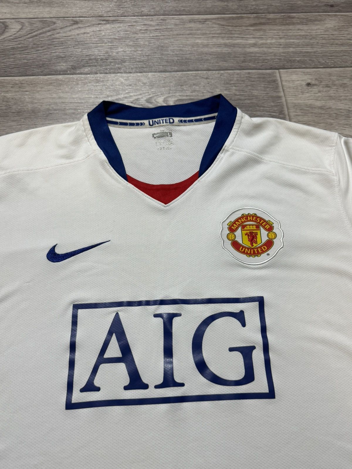 Vintage Vintage jersey Manchester United 08-10 Size US L / EU 52-54 / 3 - 2 Thumbnail