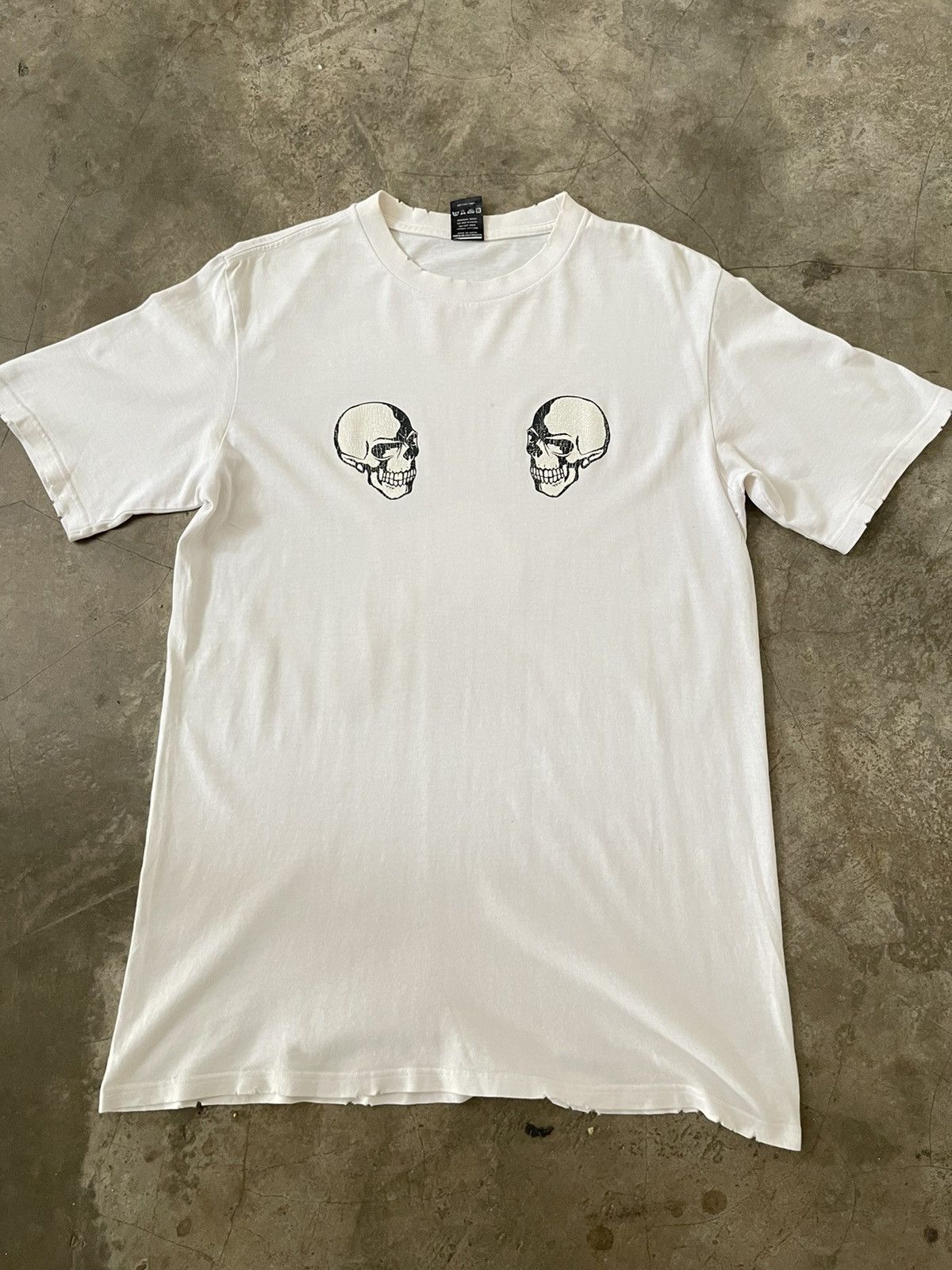 Number (N)ine OG SS04 Number Nine The Clash Double Skull Tee | Grailed
