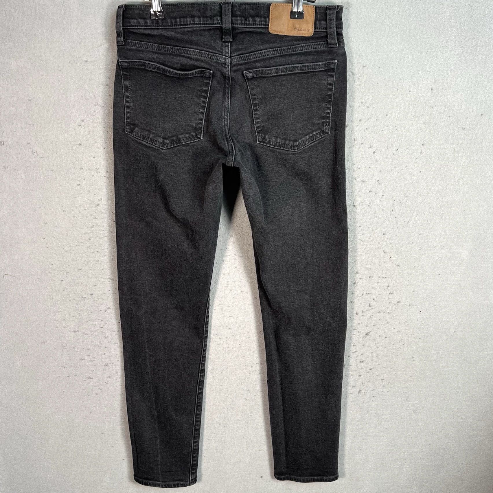 Madewell VINTAGE Madewell Jeans Women's 29x30 Black Medium Wash Slim Fit Denim Womens Size 29" - 2 Thumbnail