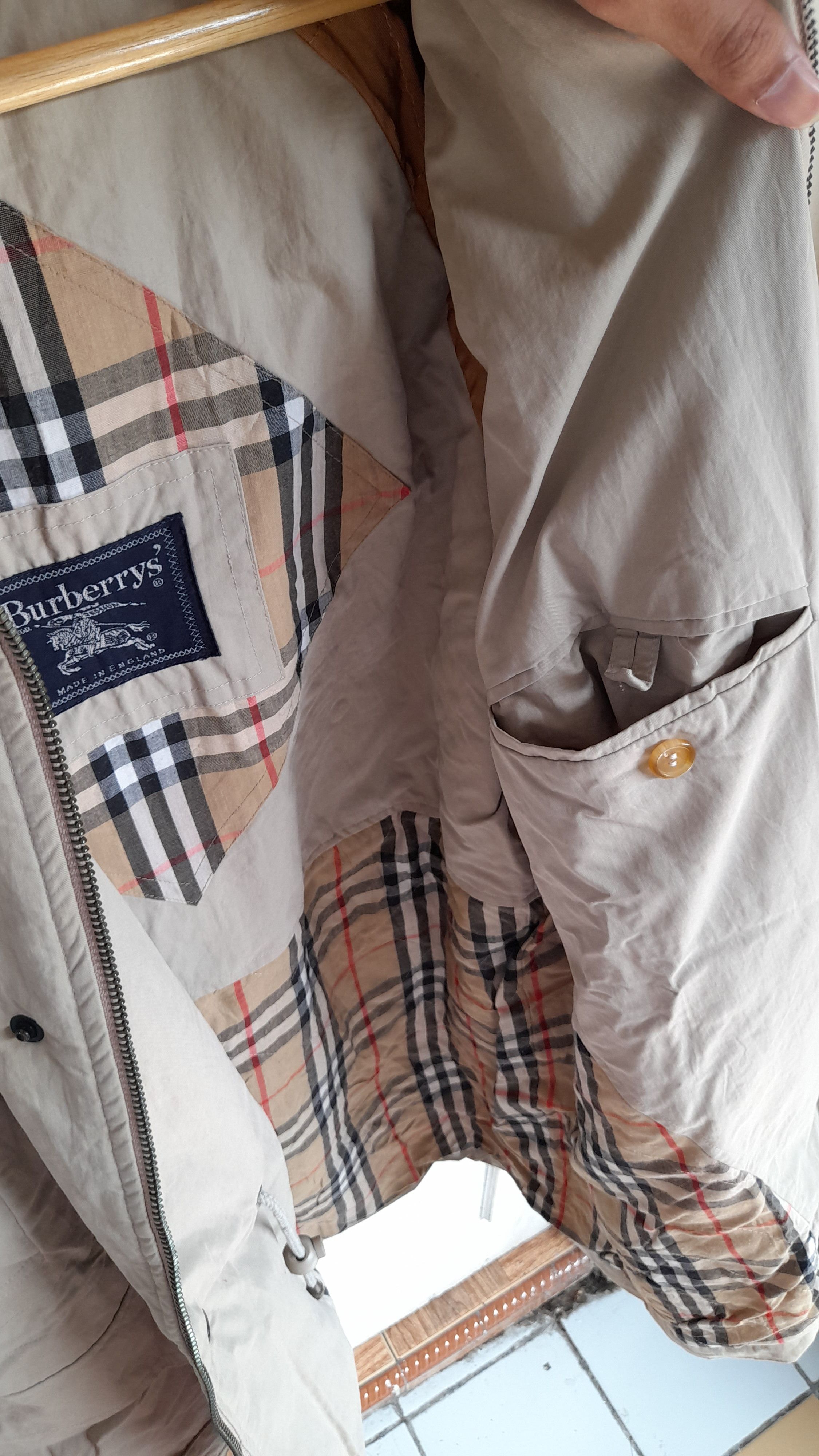 Burberry × Vintage Vintage Burberrys Coat Jacket Size US L / EU 52-54 / 3 - 8 Thumbnail