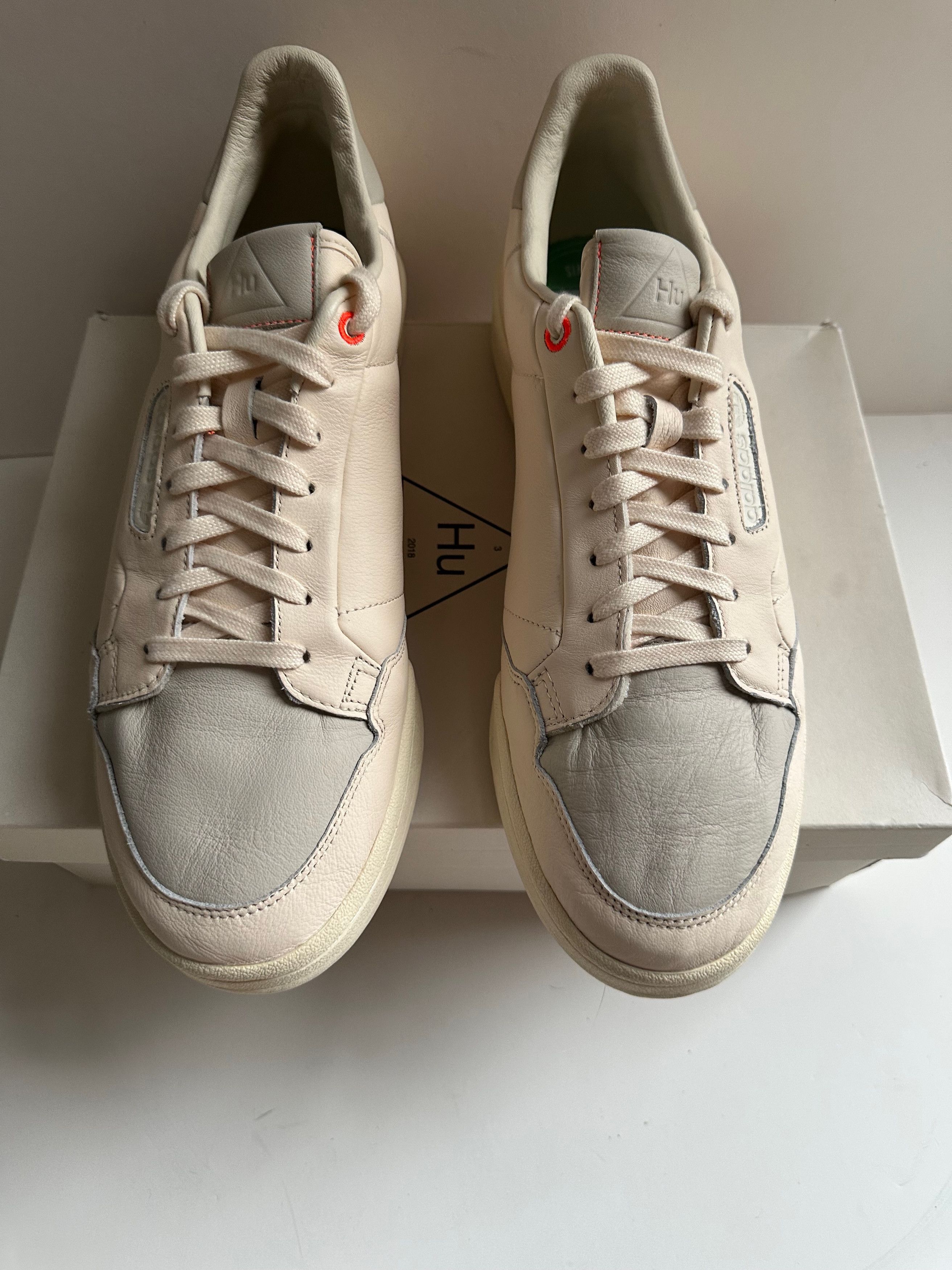 Adidas × Pharrell Adidas Continental 80 Human Race (FX8002) - Ecru - Sz 14 Size US 14 / EU 47 - 6 Thumbnail