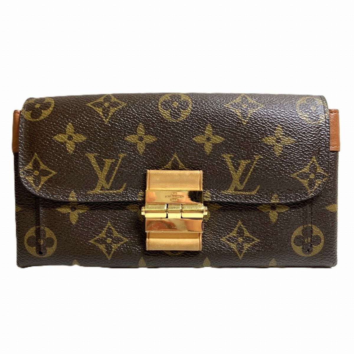 Louis Vuitton Louis Vuitton Louis Vuitton Monogram Bifold Wallet Textile Short Wallet M60414 DUTY FREE for USA Size ONE SIZE - 1 Thumbnail