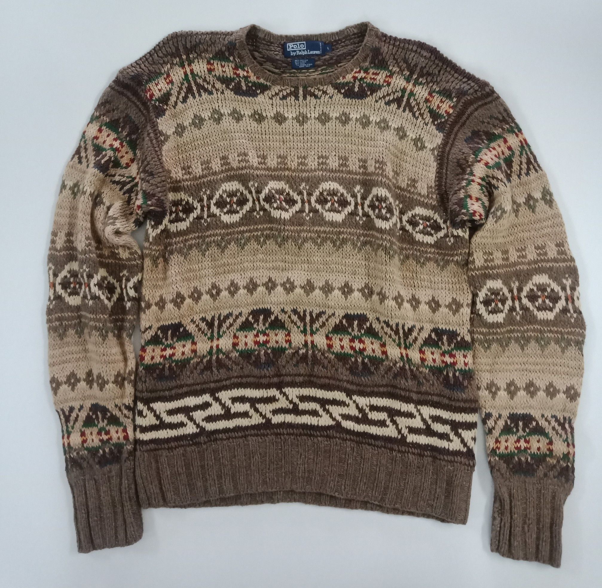 Polo Ralph Lauren Silk Handknit 3D #B