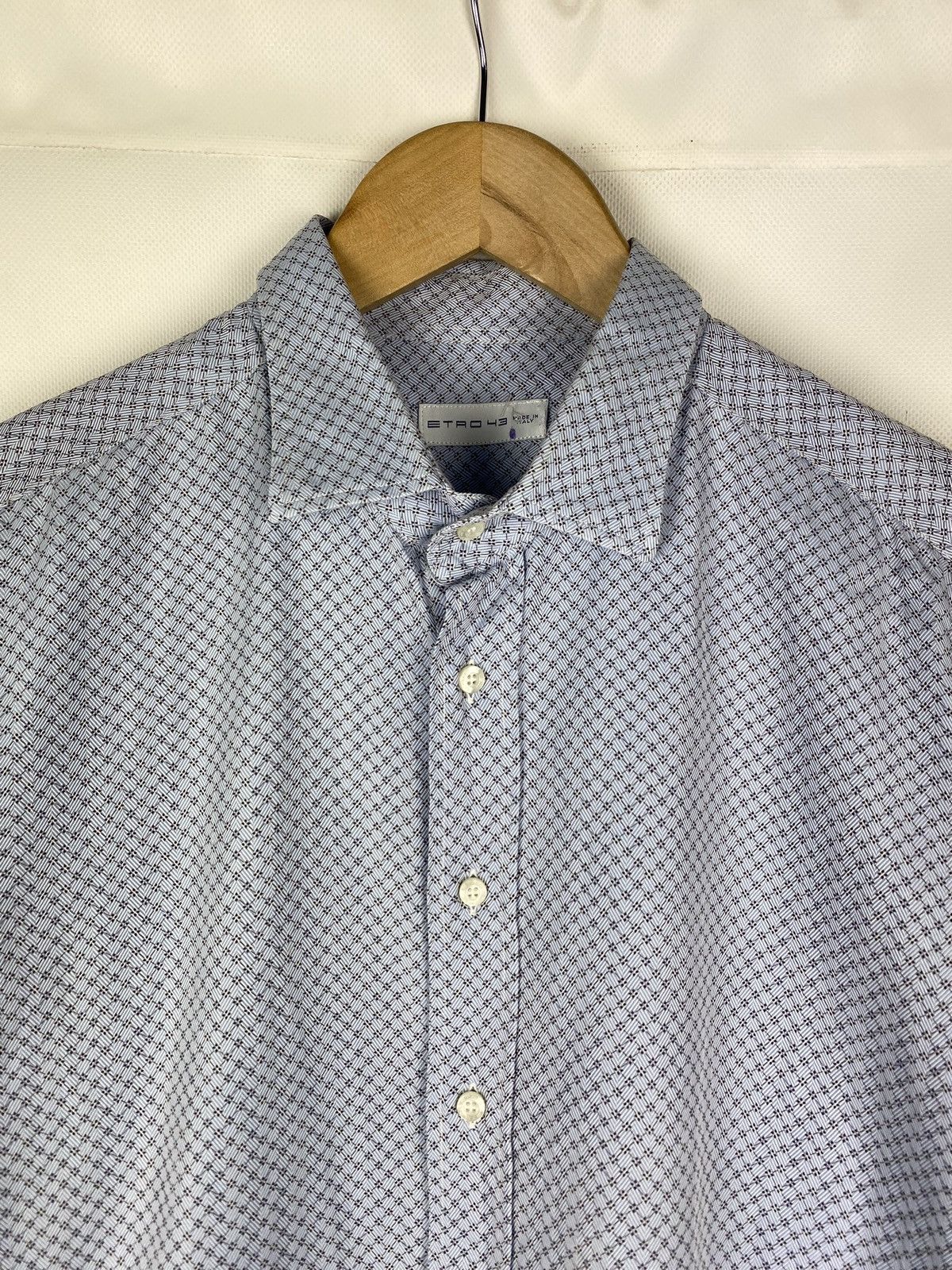 Etro Etro men’s long sleeve button up shirt size 43 Size US XL / EU 56 / 4 - 8 Thumbnail