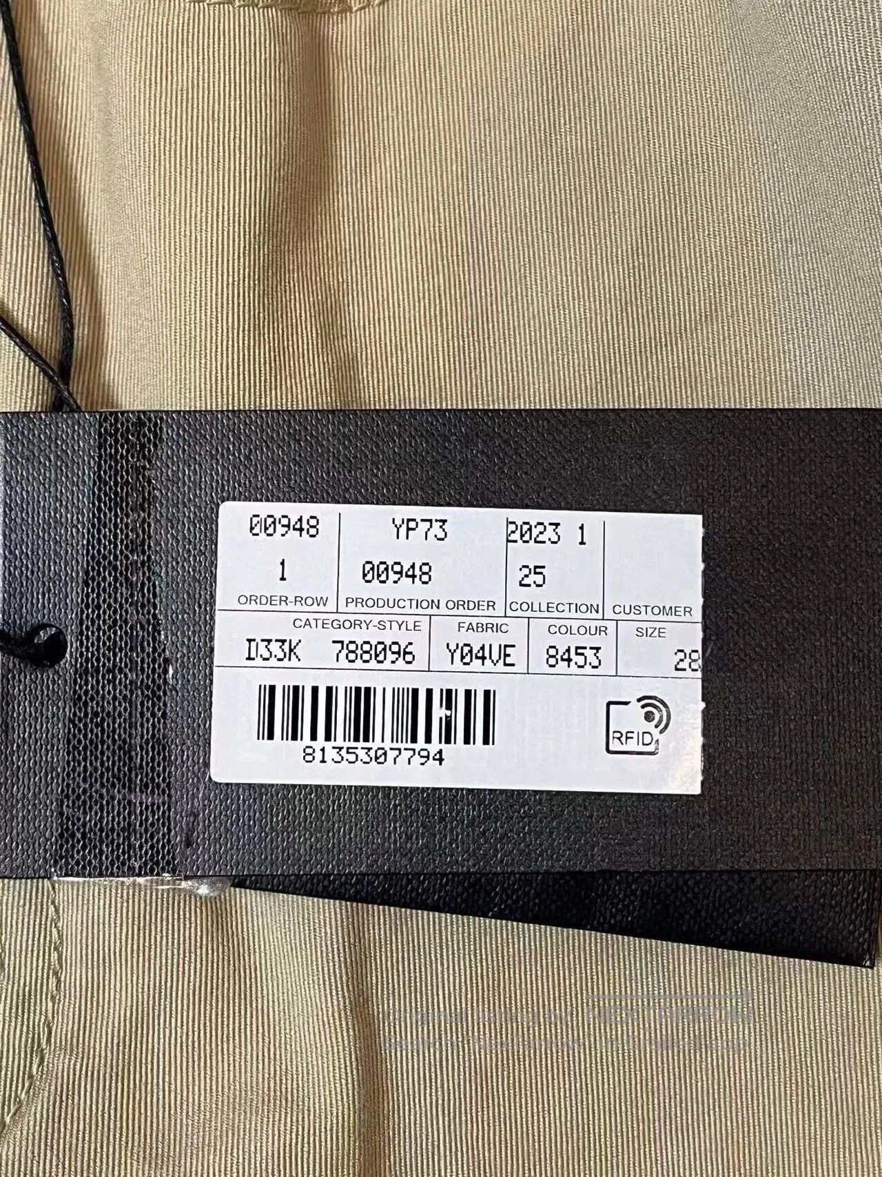 Saint Laurent Paris Saint Laurent Beige Straight. Size 28" / US 6 / IT 42 - 3 Thumbnail