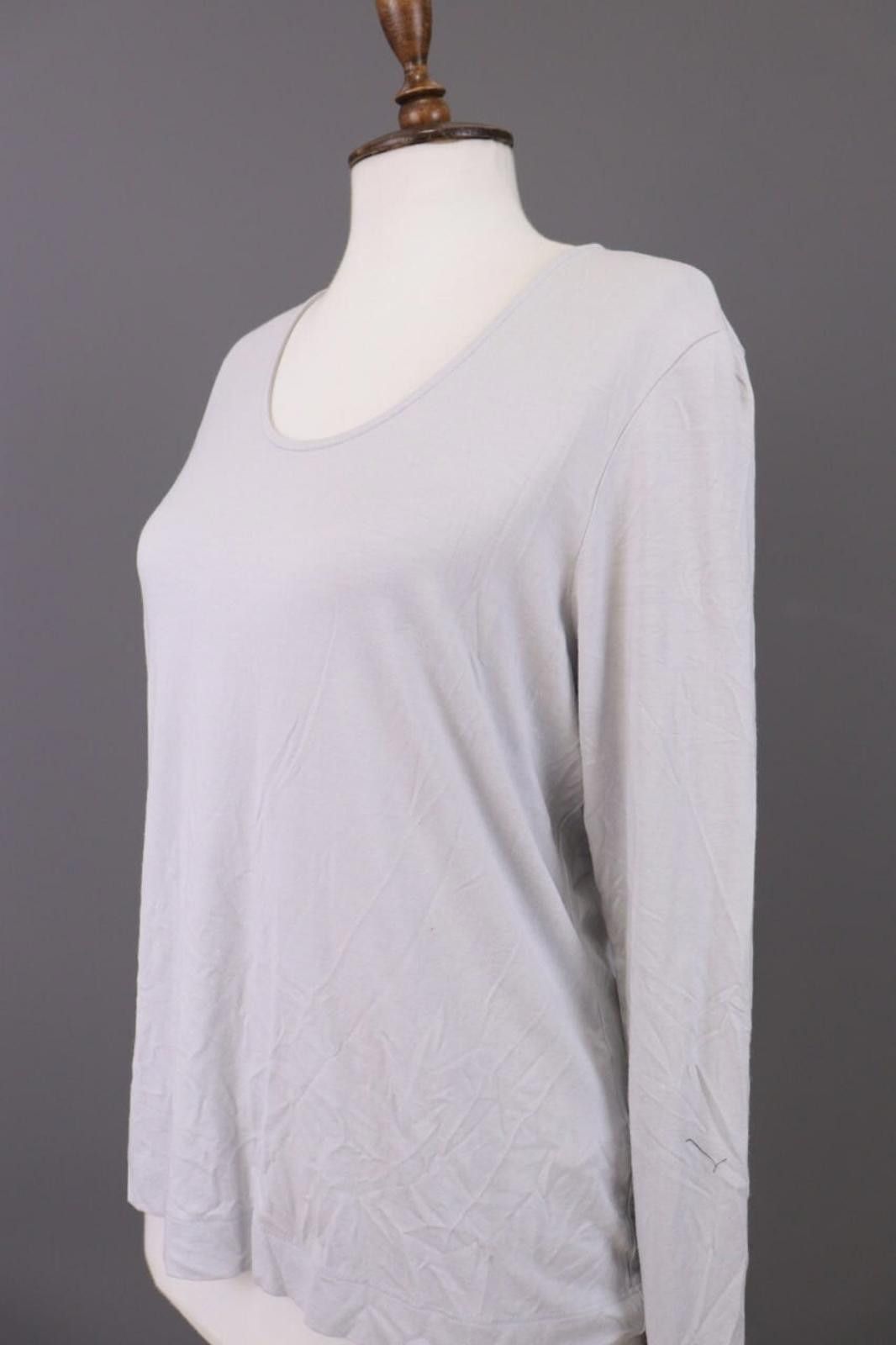 Oscar De La Renta Oska Grau Lagenlook Relaxed Pullover Top Size 3 / L Size M / US 6-8 / IT 42-44 - 7 Thumbnail