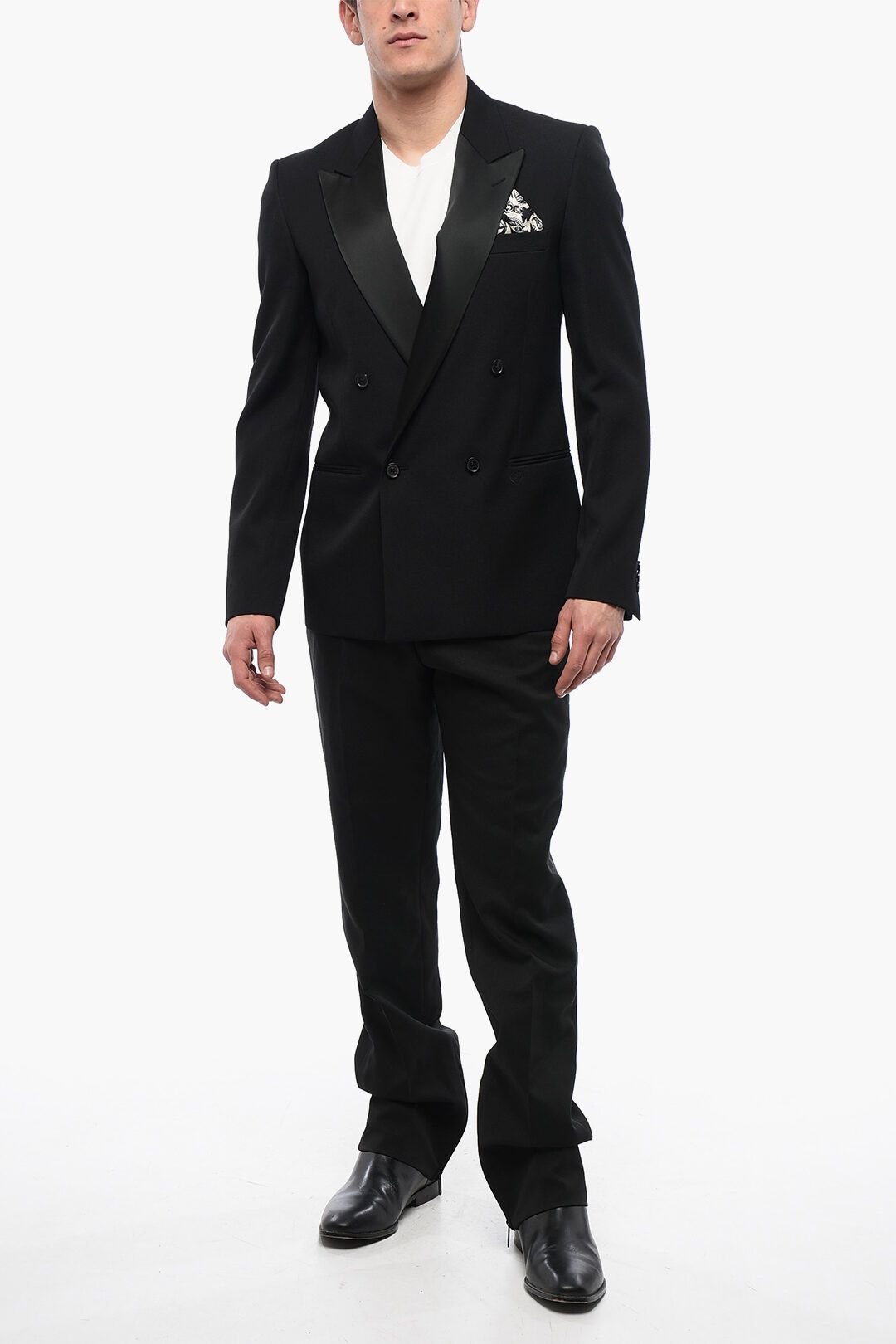 Off-White og1mm1025 Double-breasted Tattoo Blazer in Black Size US L / EU 52-54 / 3 - 4 Thumbnail