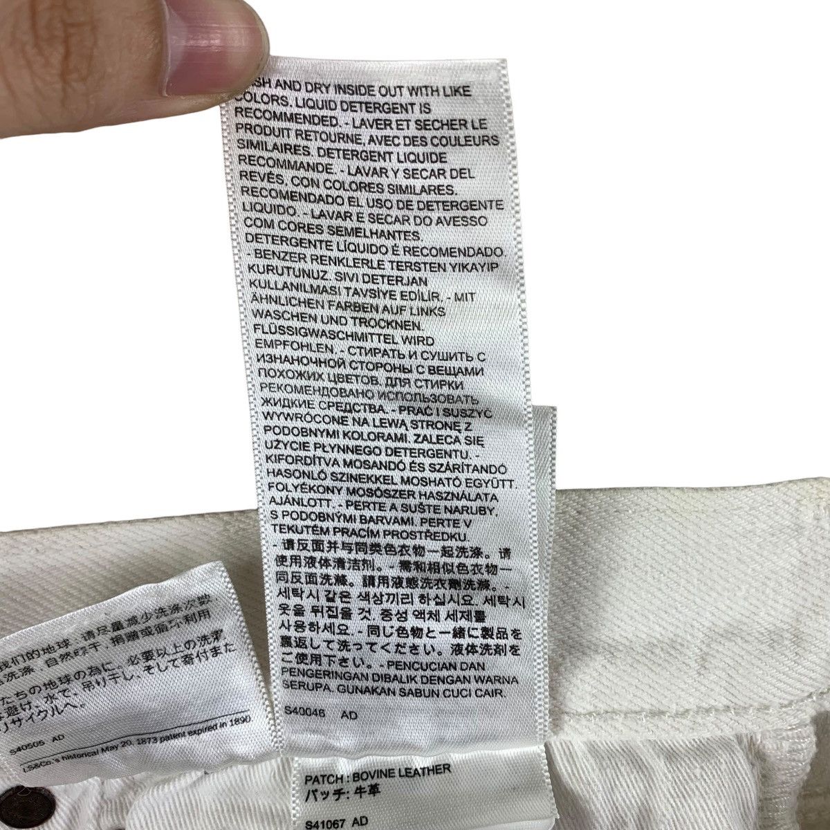 Levi's × Vintage Vintage LEVI’S lot 501 white colour jeans Size US 32 / EU 48 - 22 Thumbnail