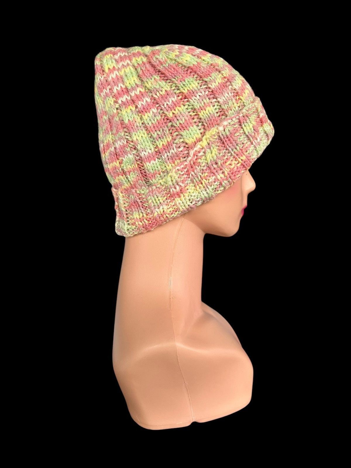 Japanese Brand × Kapital × Vintage Crochet Knitted Handmade Beanie Hats Size ONE SIZE - 3 Thumbnail