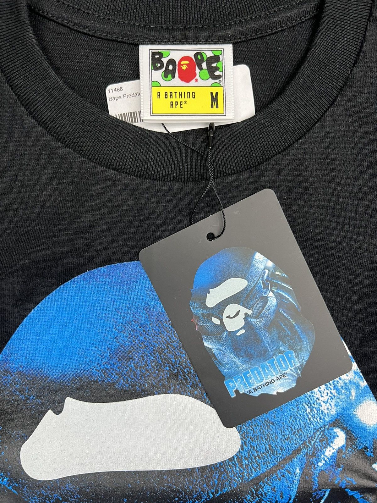 Bape Bape Predator Head Ape Head T-Shirt Size US M / EU 48-50 / 2 - 4 Thumbnail