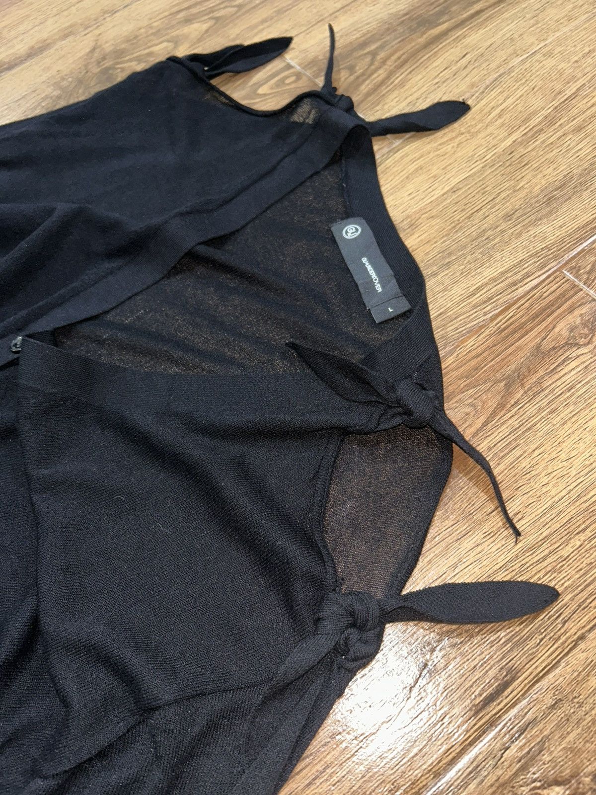 GU × Undercover Gu x Undercover Sheer Knit Cardigan Size L / US 10 / IT 46 - 4 Thumbnail