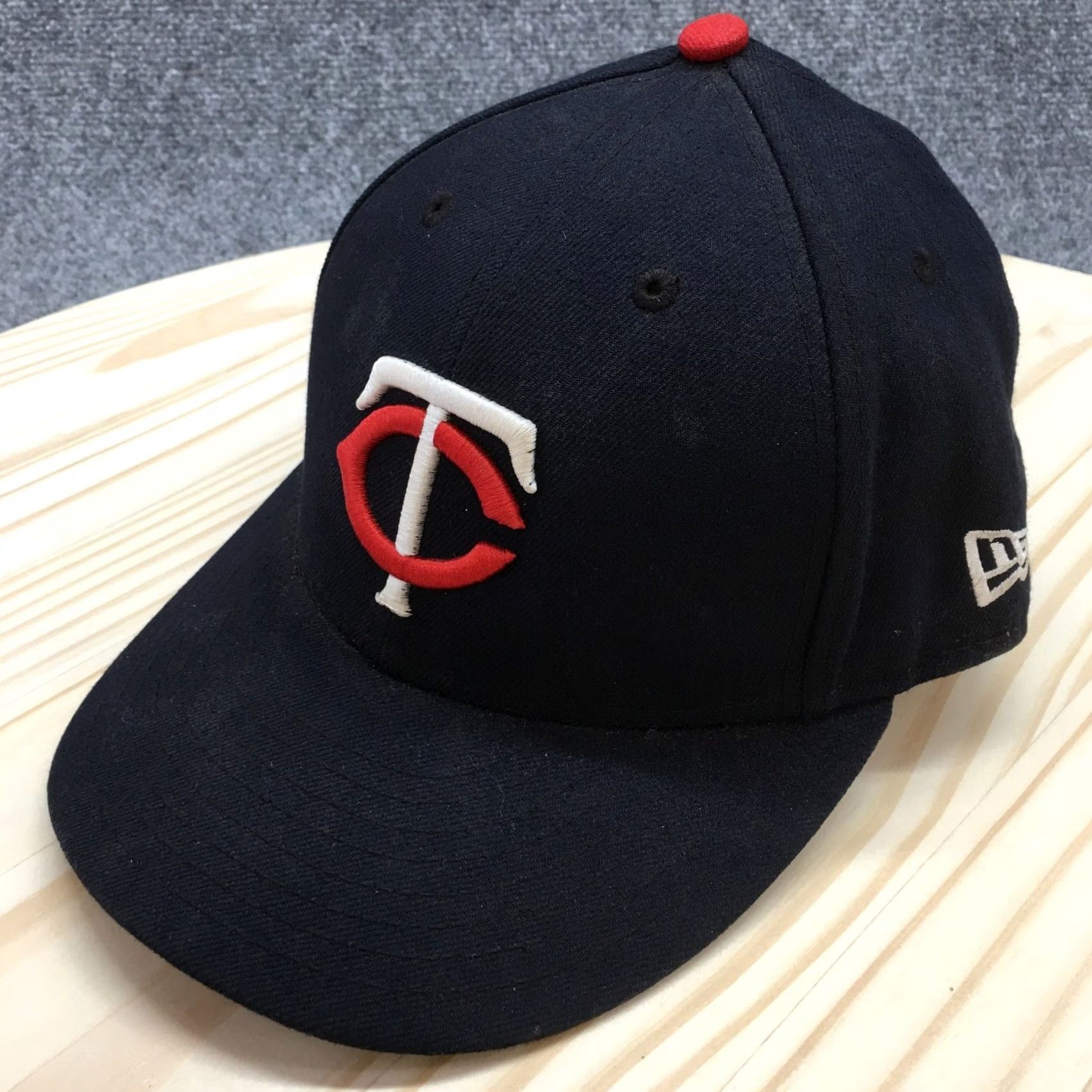 New Era New Era Minnesota Twins Baseball Cap Mens Blue 7 Adjustable Embroidered Logo Size ONE SIZE - 2 Thumbnail
