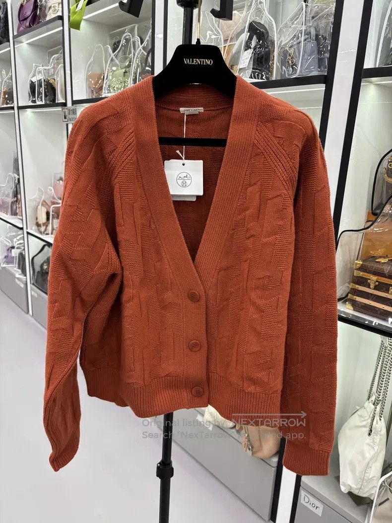 Hermes Hermes Spring/Summer 2025 'H' Pattern Solid Color Wool Kni Size XS / US 0-2 / IT 36-38 - 1 Thumbnail