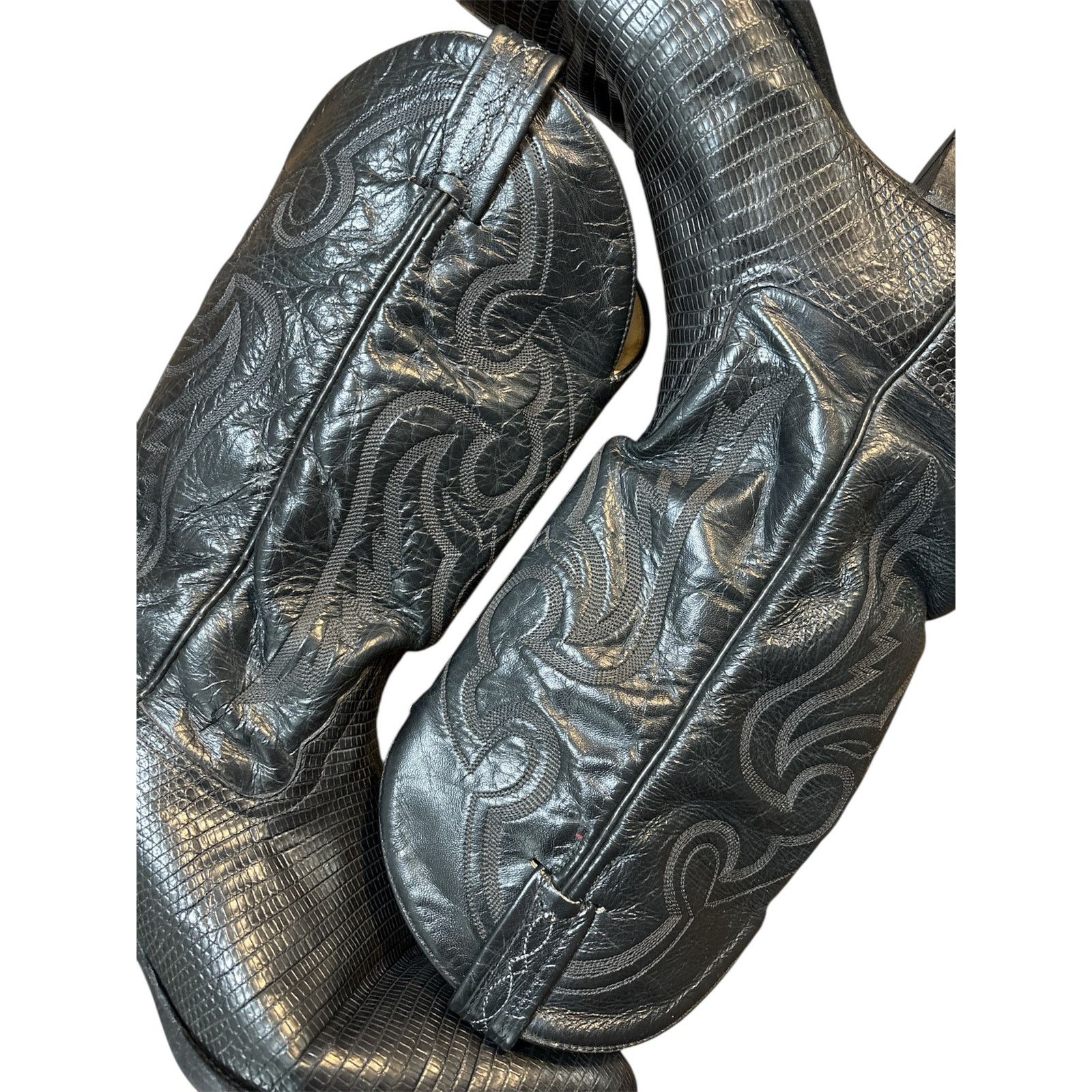 Tony Lama Tony Lama Western Leather Cowboy Boots Size 9.5 Size US 9.5 / EU 42-43 - 4 Thumbnail