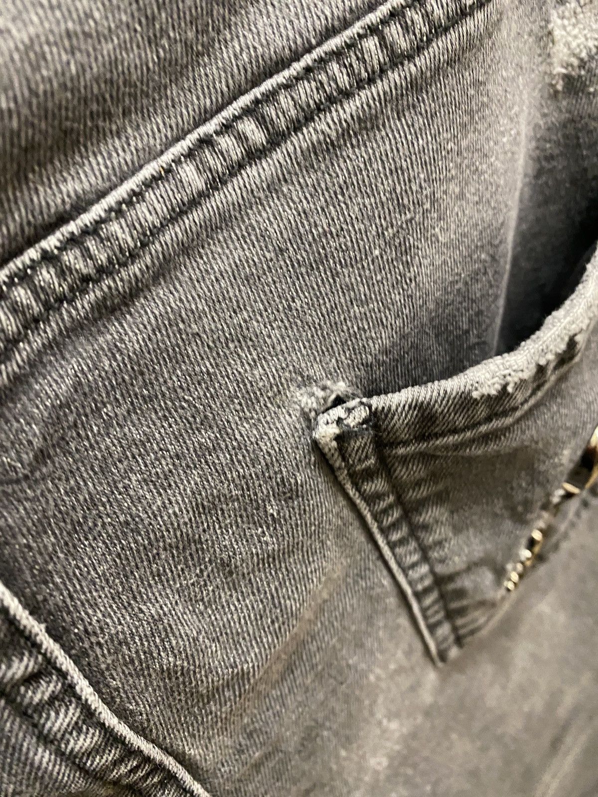 Other Philipp plein Luxury big skeleton drip denim jeans trousers Size US 32 / EU 48 - 4 Thumbnail