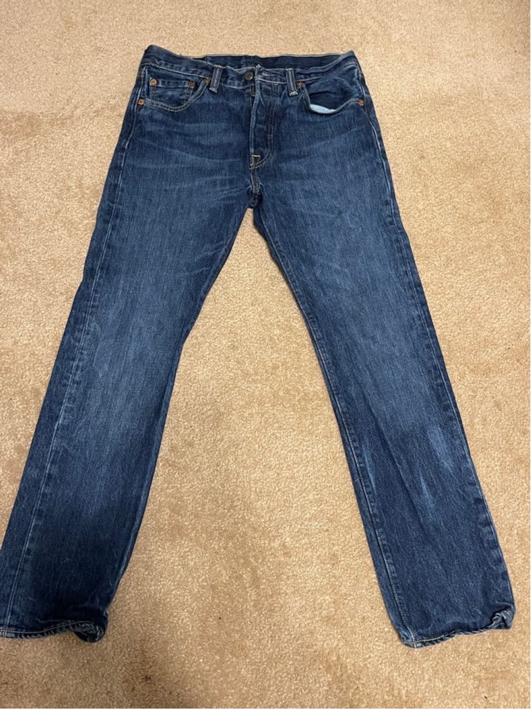 Levi's Men’s Levi 501 Jeans sz-29 Size US 29 - 3 Thumbnail