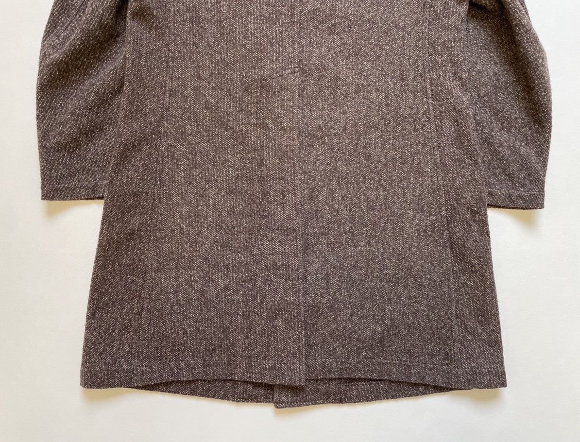 Comme des Garcons Homme Plus S/S 1995 Brown Weave Cotton Overcoat Size US M / EU 48-50 / 2 - 17 Thumbnail