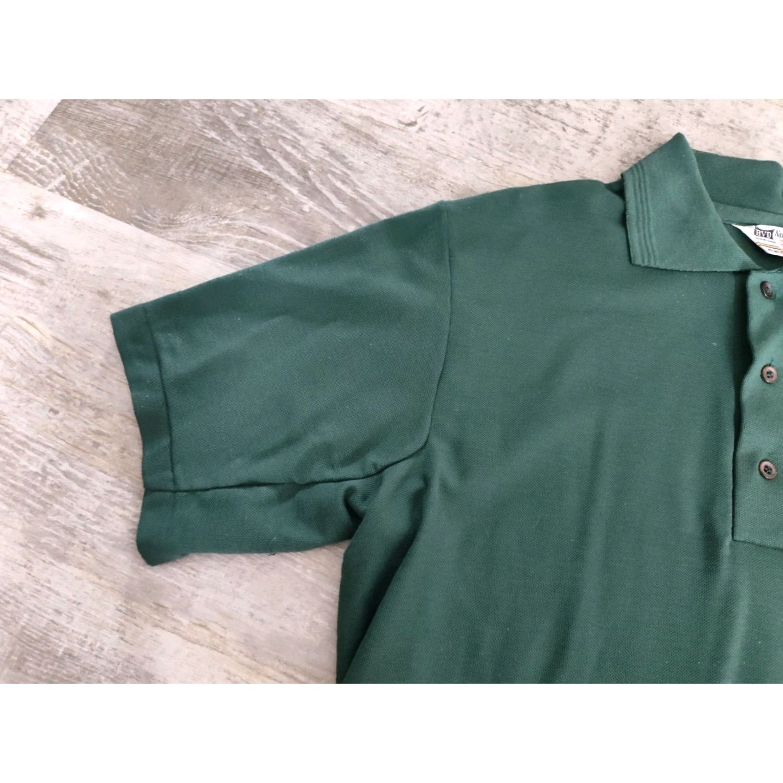 Vintage Vintage 60s BVD Pro Golf Wear National Open Polo Shirt Mens Large Masters Green Golf Size US L / EU 52-54 / 3 - 7 Thumbnail