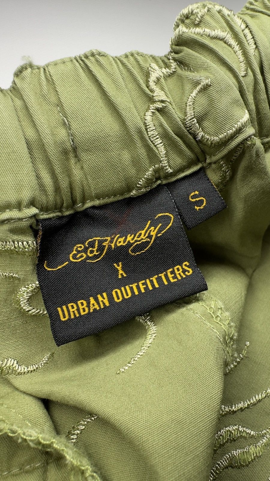 Ed Hardy EdHardy x Urban outfitters pants green size s Size 28" / US 6 / IT 42 - 6 Thumbnail