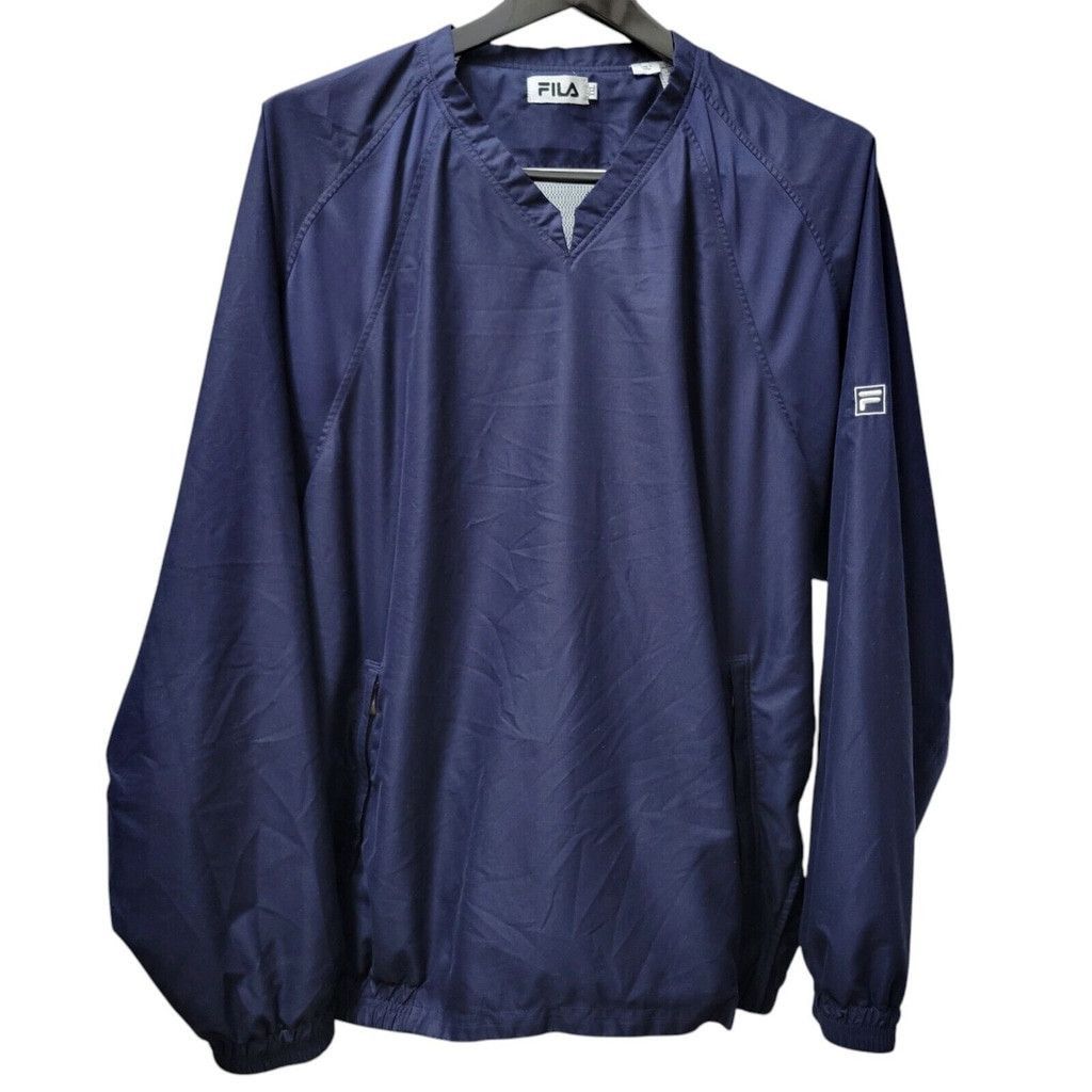 Fila Fila Men's Active V-neck Raglan Wind Shirt Size XXL. Size US XXL / EU 58 / 5 - 6 Thumbnail