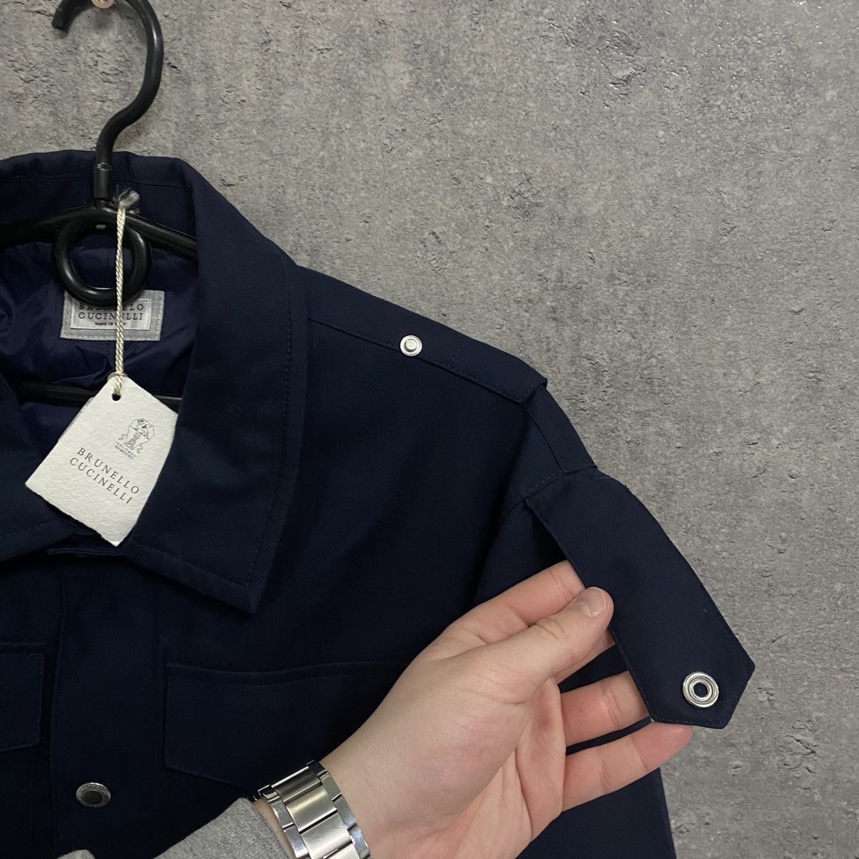 Brunello Cucinelli Brunello Cucinelli Field Utility Jacket Nylon Size US M / EU 48-50 / 2 - 7 Thumbnail