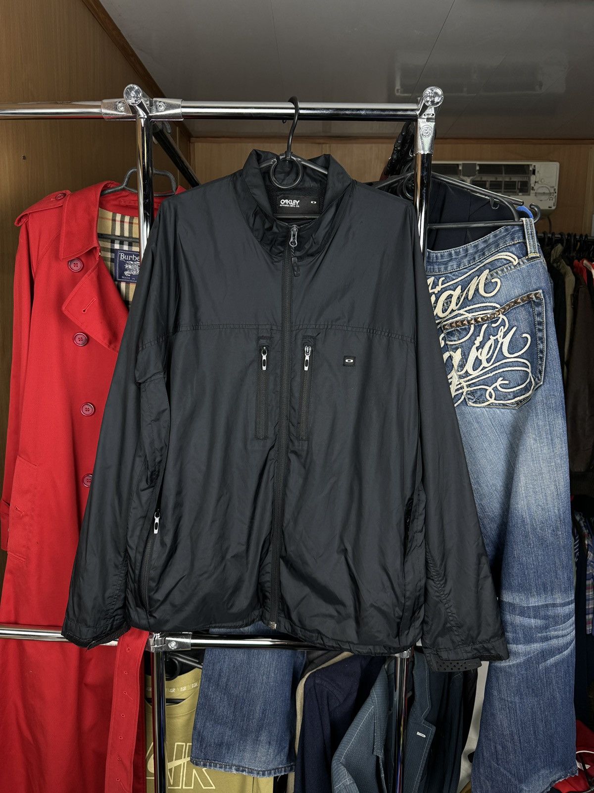 Japanese Brand × Oakley Mens Vintage Oakley Jacket Japanese style y2k rare Size US L / EU 52-54 / 3 - 1 Thumbnail