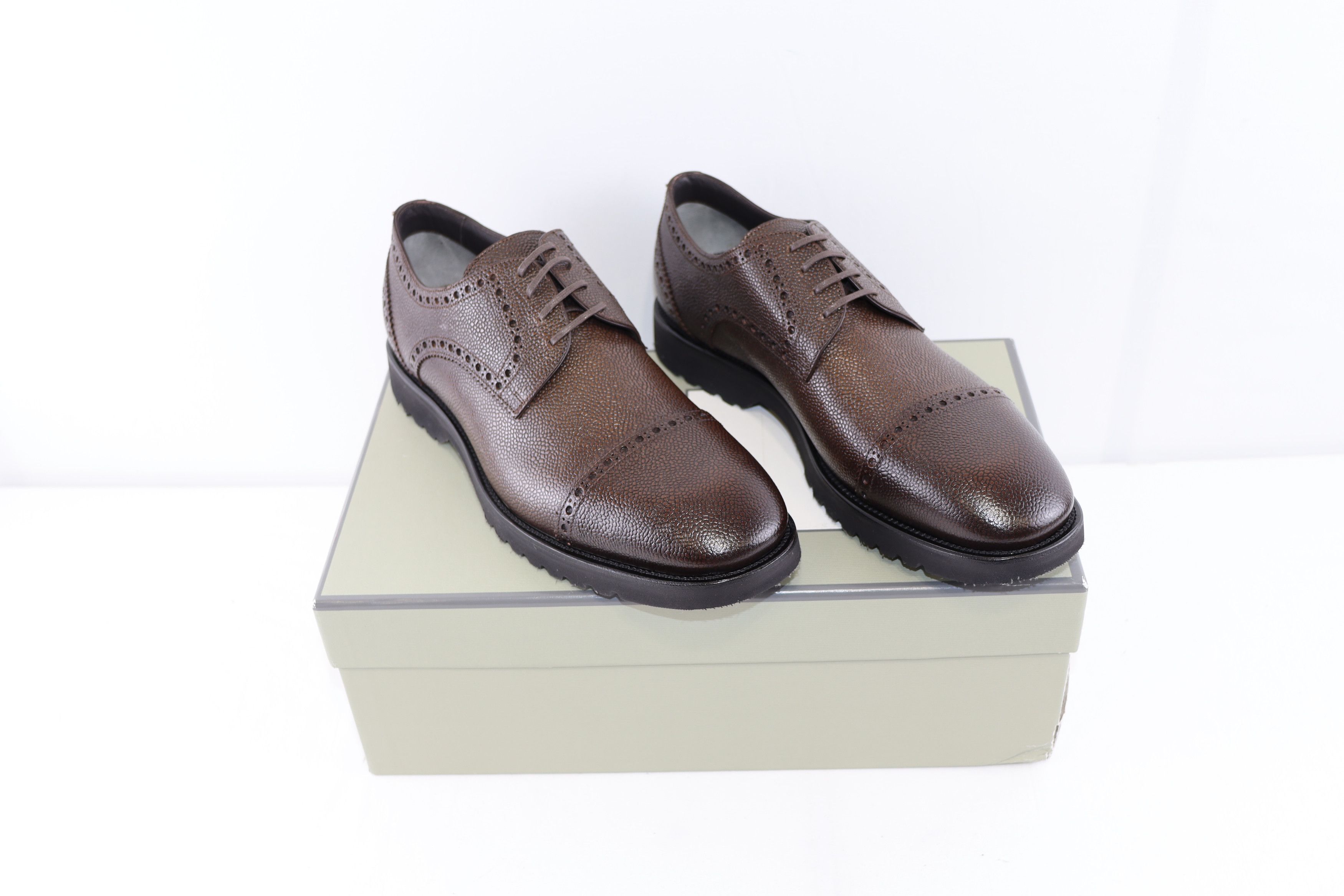 Tom Ford o1rshd1 Men's Shoes Informal Lace Up in Brown Size US 10.5 / EU 43-44 - 13 Thumbnail