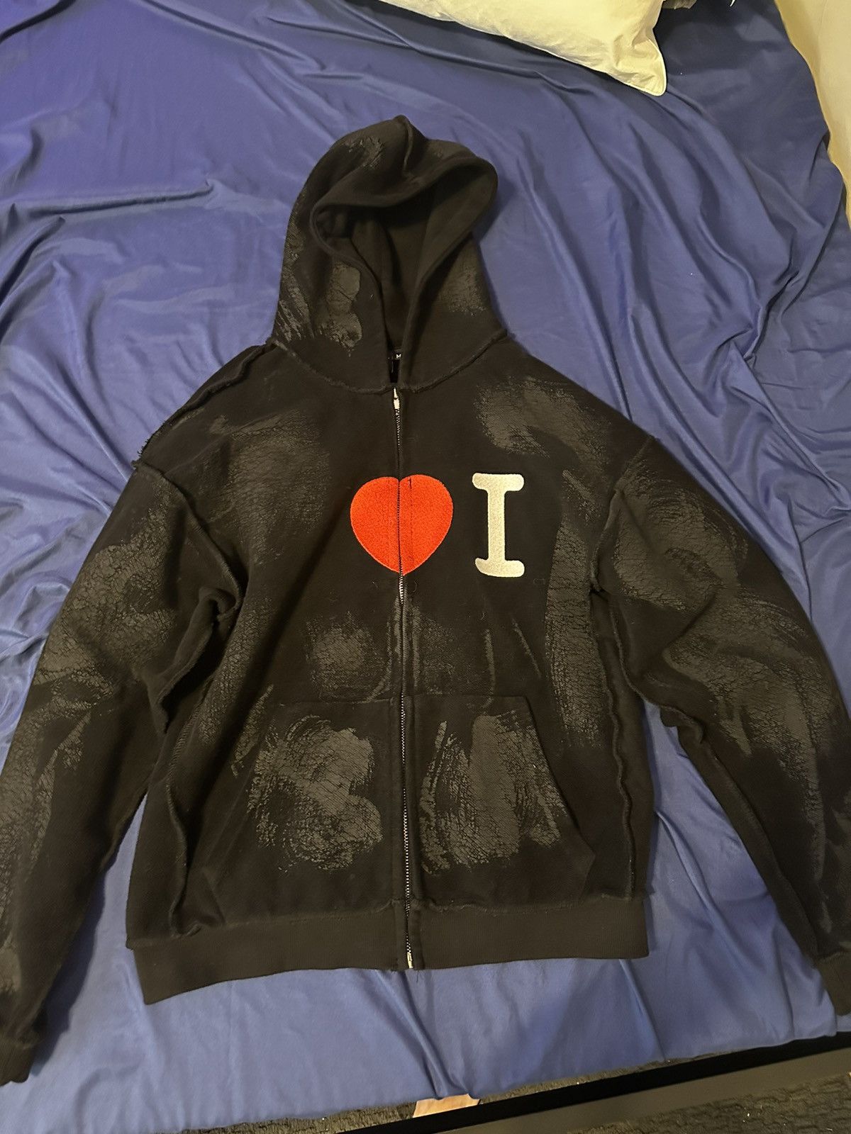 Other Bishhop “Heart I” Hoodie RARE Size US M / EU 48-50 / 2 - 1 Thumbnail