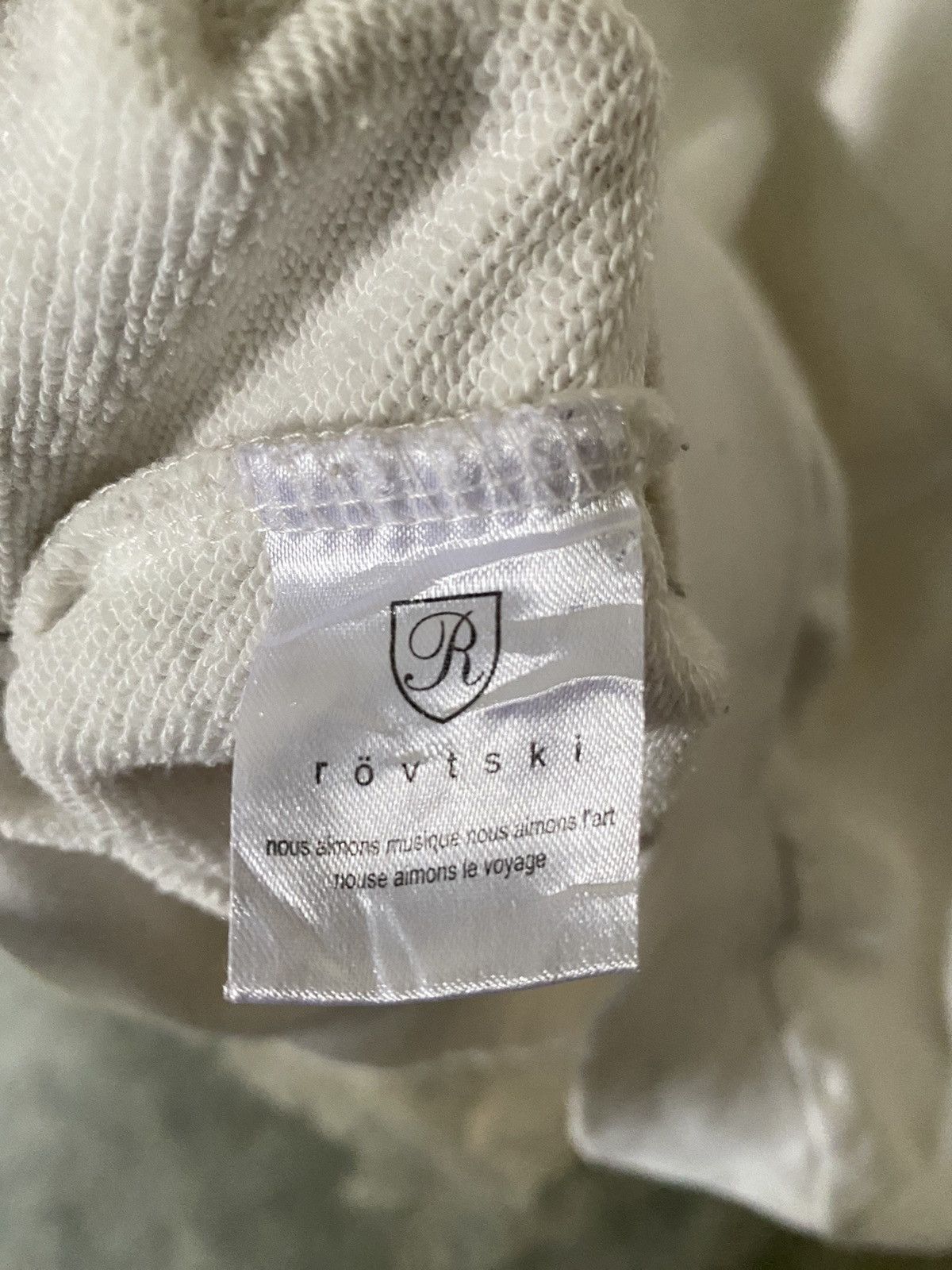 Beauty Beast × Hysteric Glamour × Japanese Brand 2000s Rovtski Japan Poem Has Blurred oversize Size US L / EU 52-54 / 3 - 9 Thumbnail