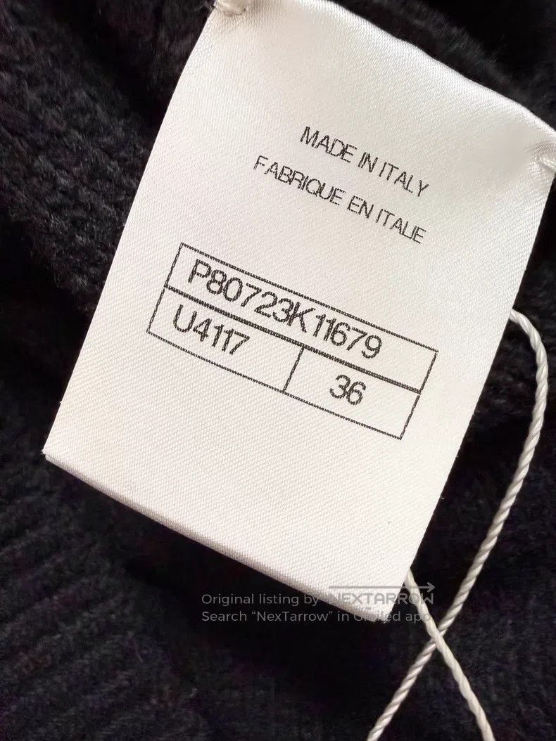 Chanel Chanel White three-dimensional camellia knitted dress Size XS / US 0-2 / IT 36-38 - 7 Thumbnail