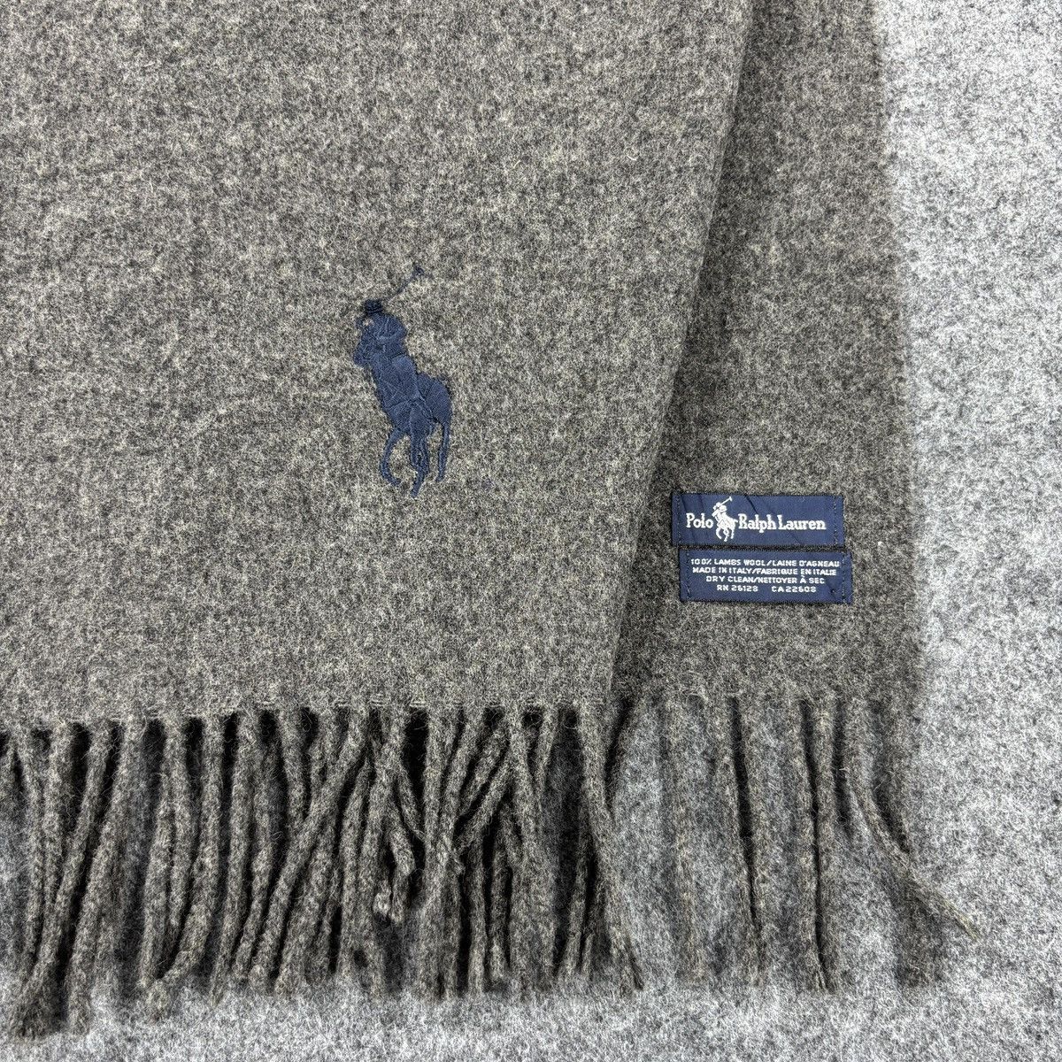 Polo Ralph Lauren × Vintage Polo Ralph Lauren Scarf # D725 # Muffler # Neckwear Size ONE SIZE - 8 Thumbnail