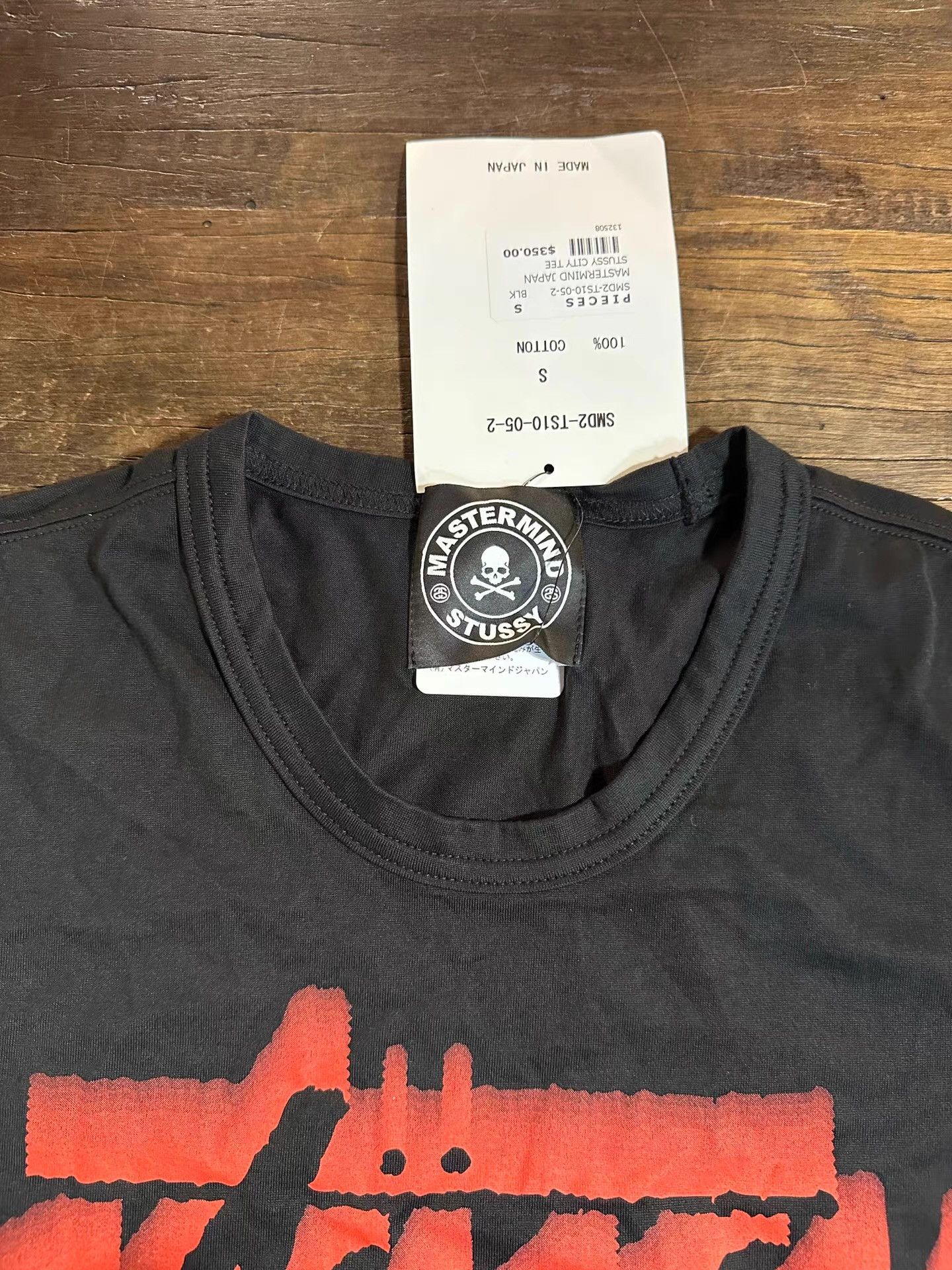 Mastermind Japan MastermindJapan x STUSSY 12SS Print Short Sleeve T-shirt Ｑ25 Size US S / EU 44-46 / 1 - 3 Thumbnail