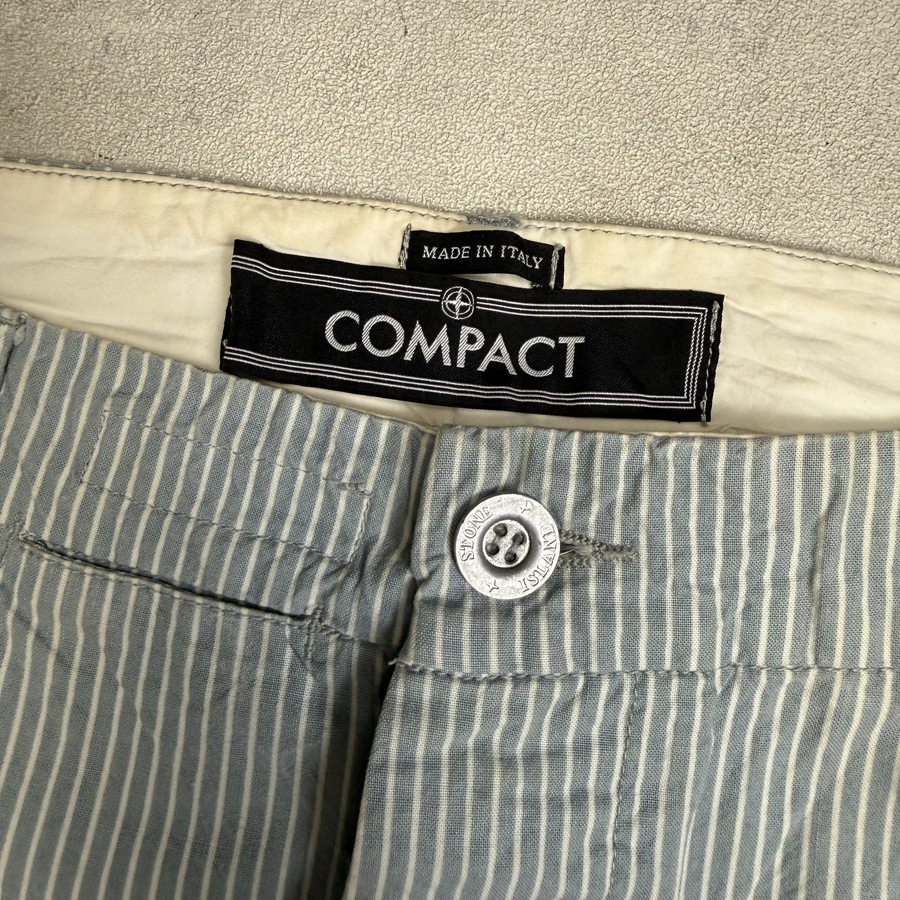 Stone Island Stone Island Compact Stripe Pants Size US 32 / EU 48 - 5 Thumbnail