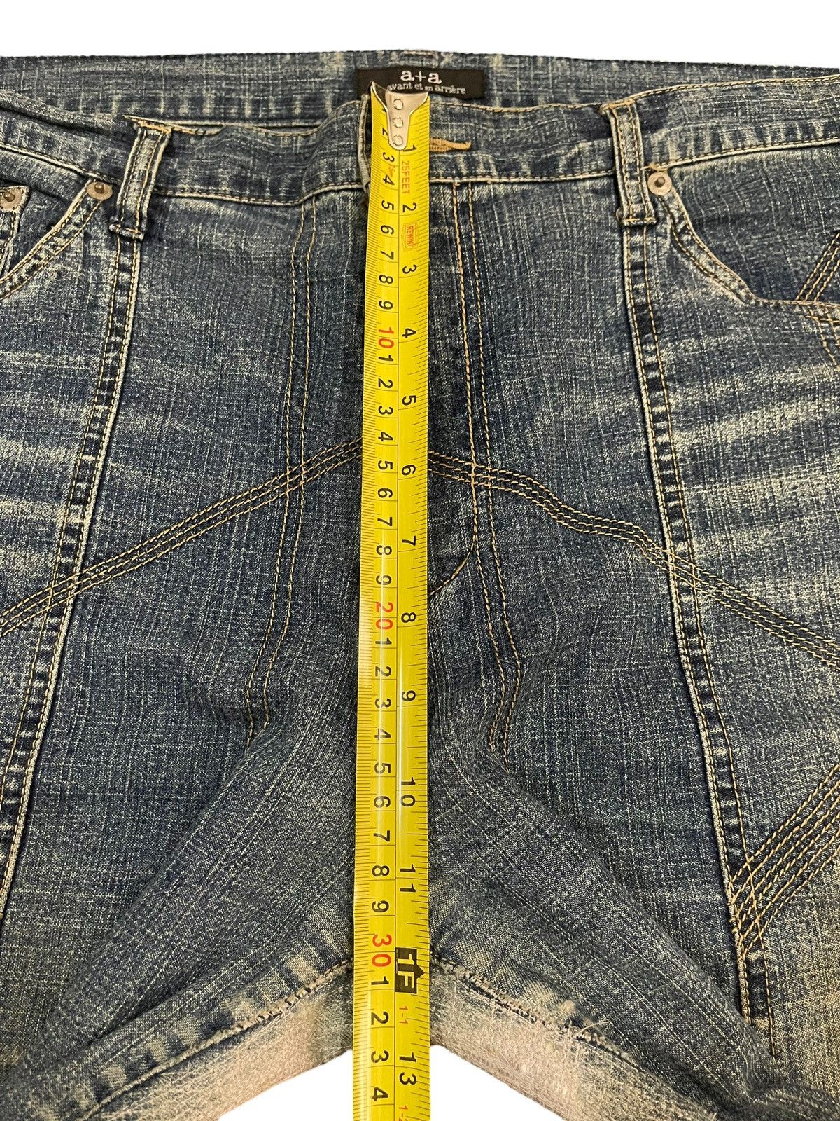 14th Addiction Vintage Japanese Brand Mud Wash Style Baggy Jeans Size US 34 / EU 50 - 14 Thumbnail