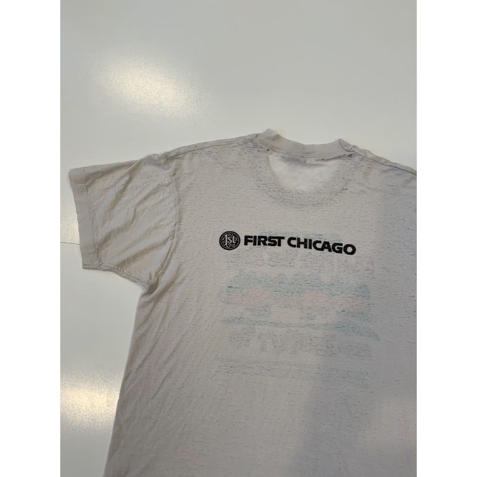 Vintage VINTAGE 1990 Screen Stars Run For The Zoo ZooFest First Chicago Thin T-Shirt LG Shirt Mens Size US L / EU 52-54 / 3 - 5 Thumbnail