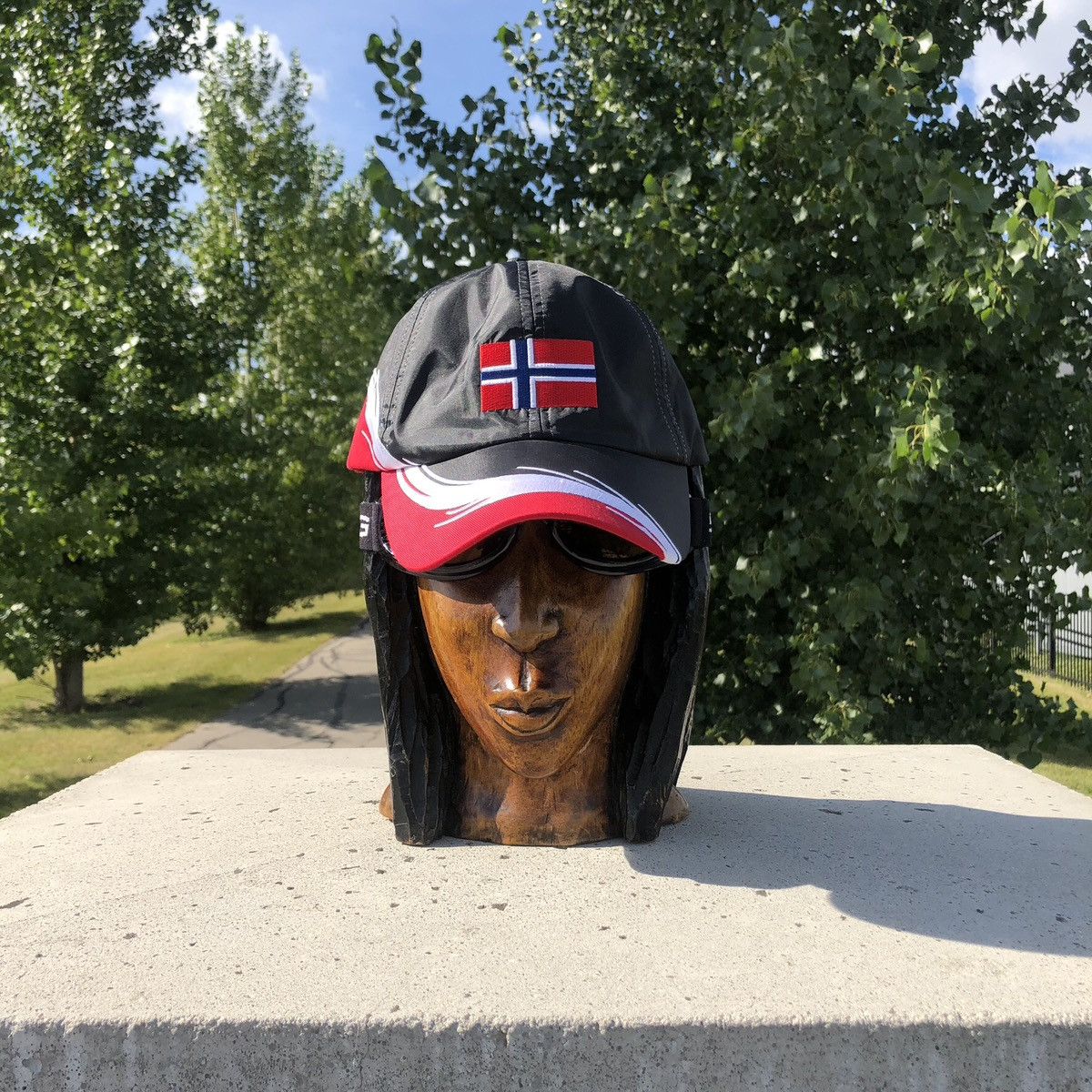 Vintage Norway flag cap Size ONE SIZE - 1 Thumbnail