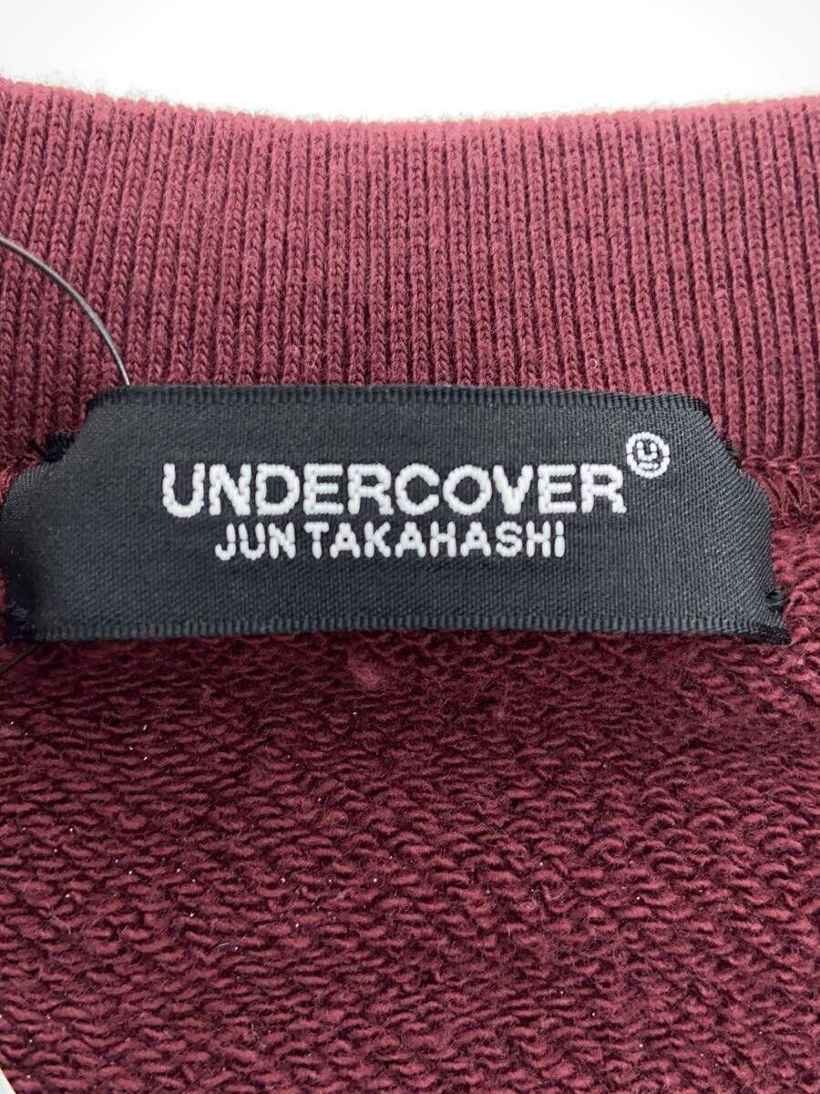 Undercover Undercover Graphic Print Cotton Sweatshirt Pullover Bordeaux Size US XL / EU 56 / 4 - 3 Thumbnail