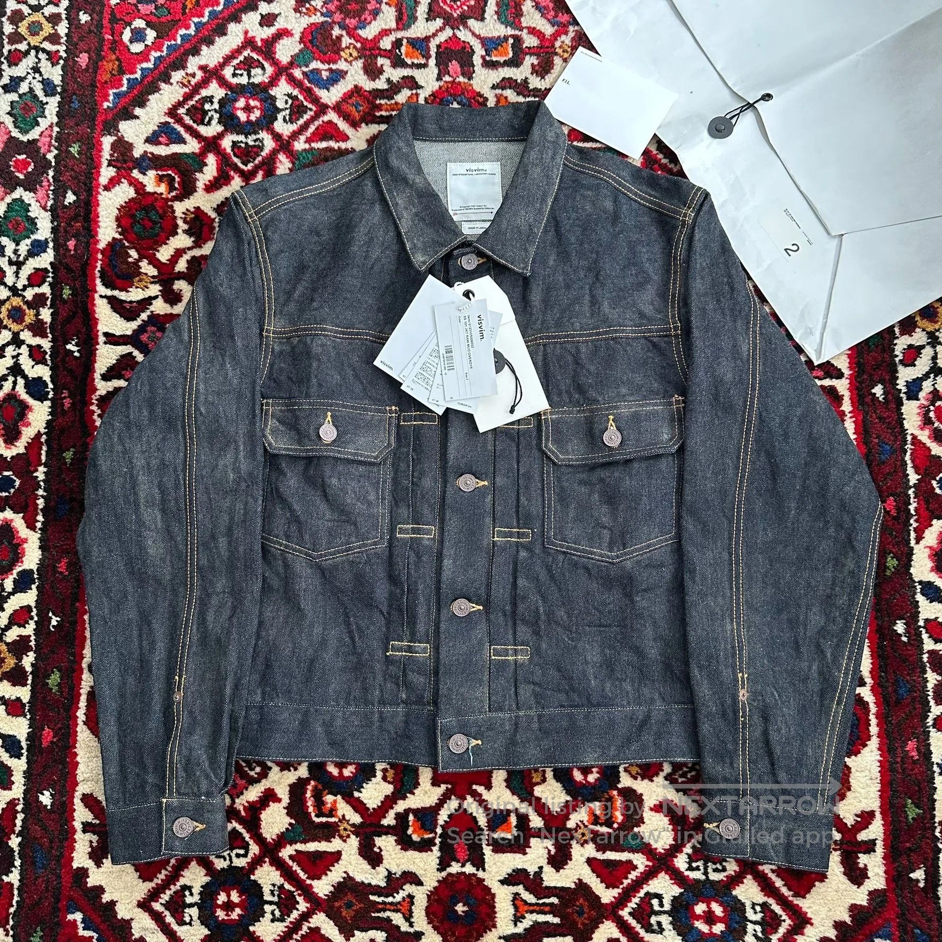 Visvim visvim 23AW 101 MUD Mud-Dyed Denim Jacket. Size US M / EU 48-50 / 2 - 1 Thumbnail