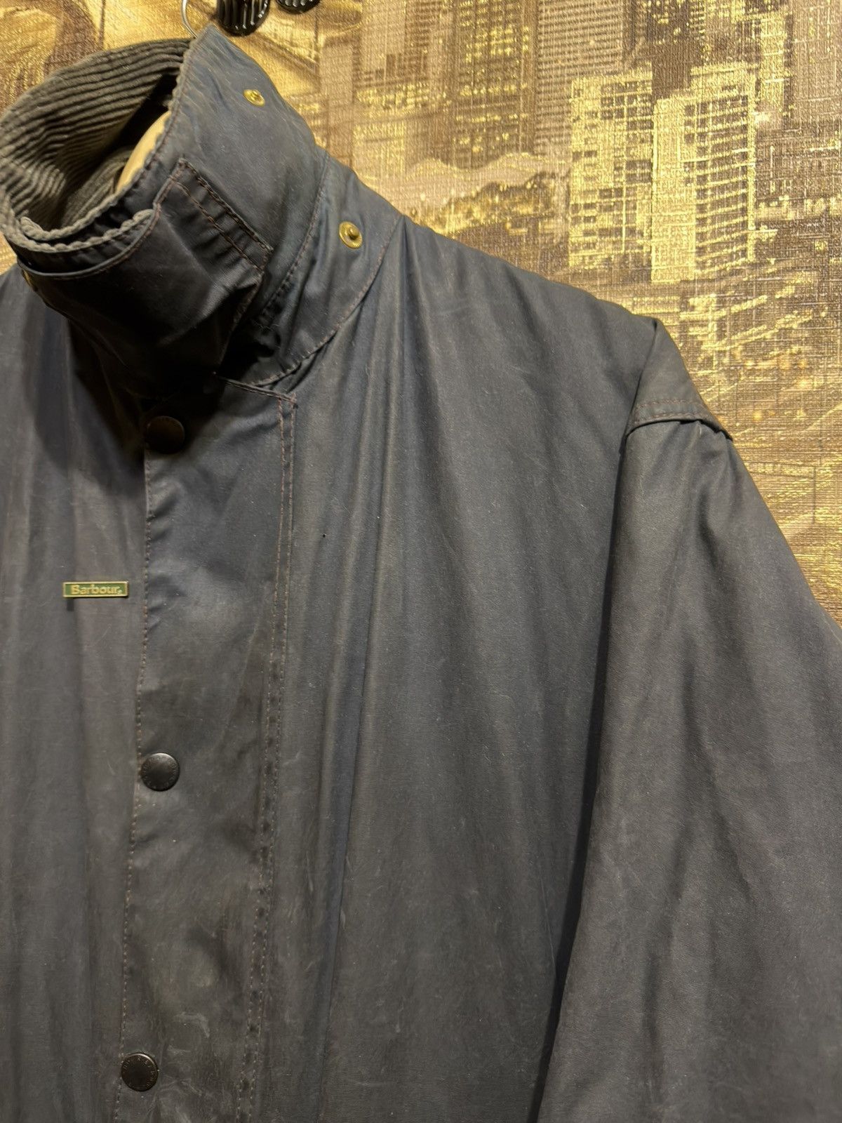 Barbour Barbour Border Vintage Waxed Jacket coat Made in England Size US XXL / EU 58 / 5 - 5 Thumbnail