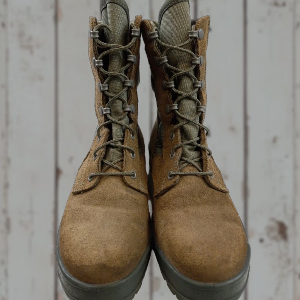 Vibram Vibram Mondo PT Military Boots Green 6R 8430 Steel Toe Unisex Adults Wide Leather Desert Boots Mens Size US 6 / EU 39 - 1 Thumbnail