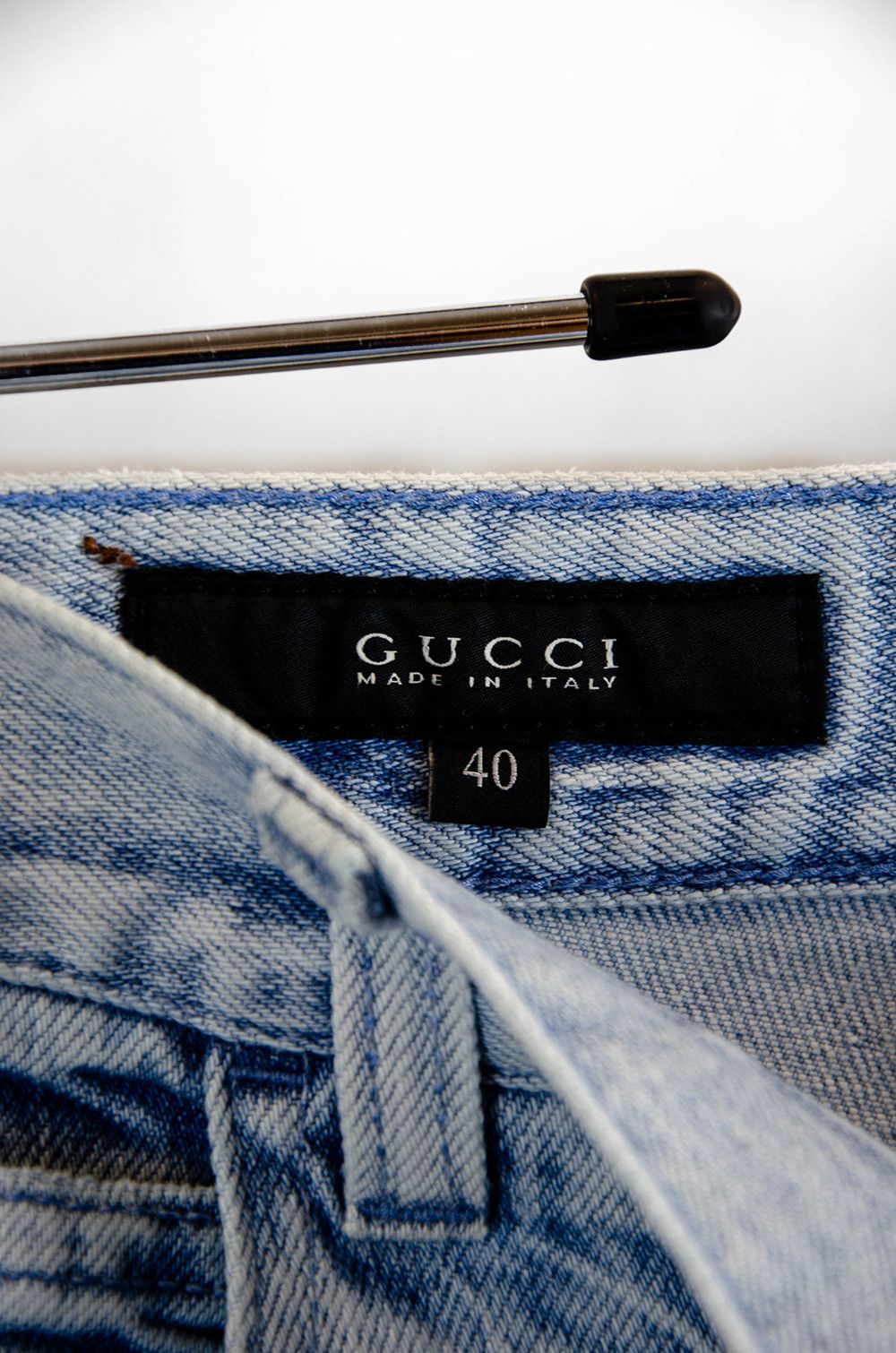 Gucci Gucci 60s Flare Jeans Light Blue Denim - Size IT40 Size 27" / US 4 / IT 40 - 12 Thumbnail
