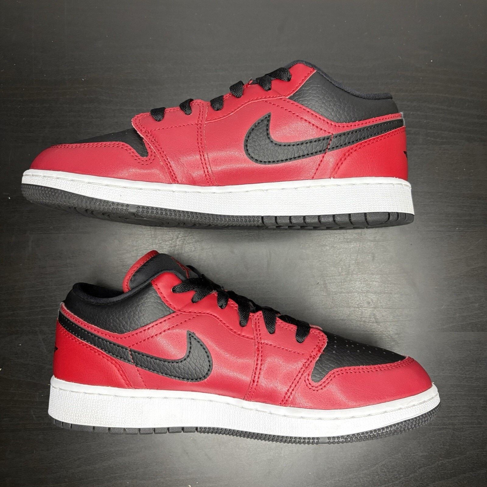 Nike Size 6 - Jordan 1 Low Bred Size US 6 / EU 39 - 4 Thumbnail