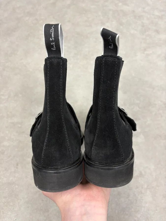 Paul Smith Paul Smith Black Suede Leather Buckle Classy Boots Size US 8.5 / EU 41-42 - 7 Thumbnail