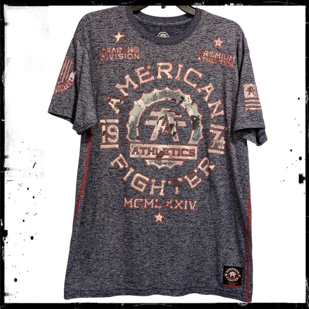 Affliction American Fighter Athletics T-Shirt Sleeve Hits Men's XL Size US XL / EU 56 / 4 - 1 Thumbnail