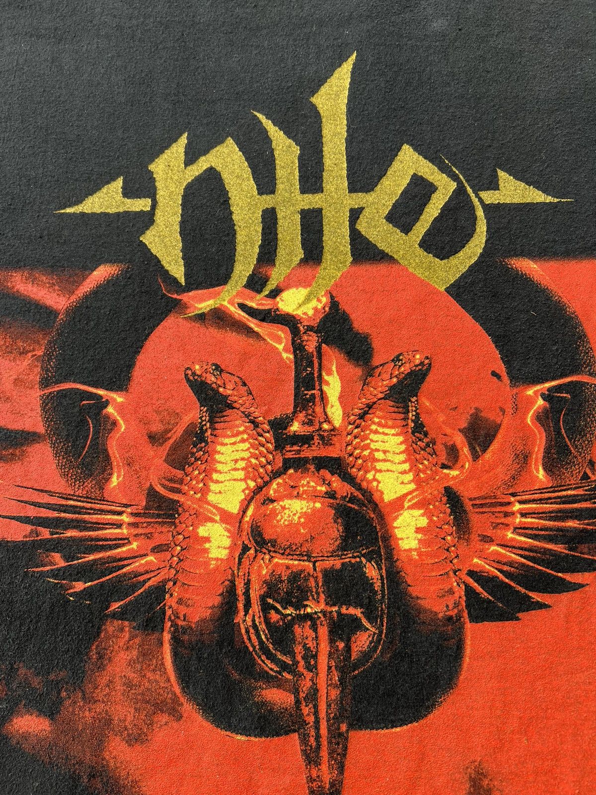 Band Tees Vintage 2006 Nile Annihilation of the Wicked Long Sleeve Size US XL / EU 56 / 4 - 6 Thumbnail